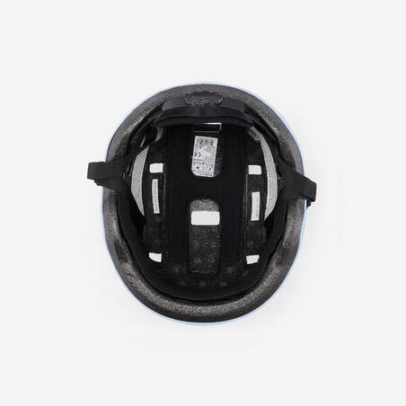 Шолом B100 для їзди на роликах, скейтборді, самокаті блакитний