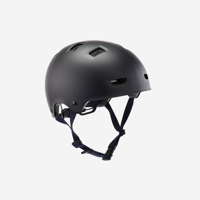 Skaterhelm für Inliner, Skateboard, Scooter MF500 schwarz-blau