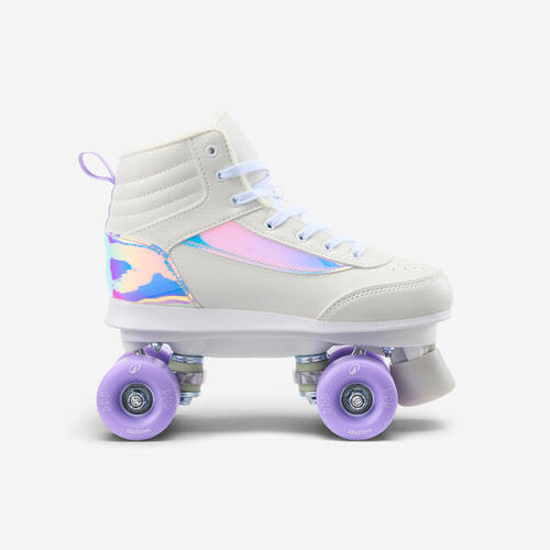 Patin à roulettes quad 100 lila