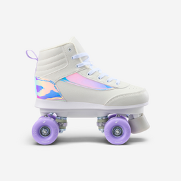 Patin à roulettes quad 100 lila