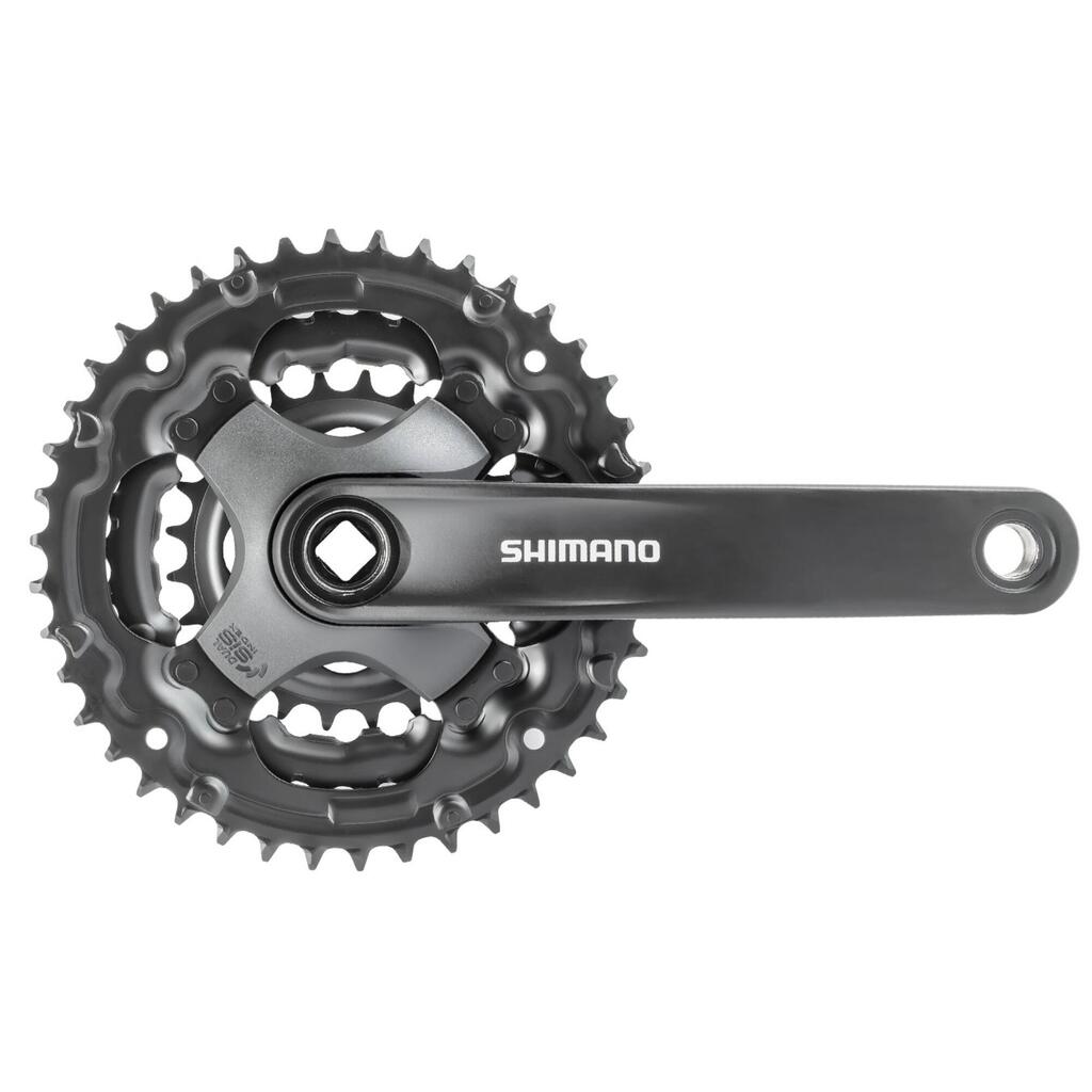 Biela Triplato de ciclismo Shimano Tourney 48/38/28