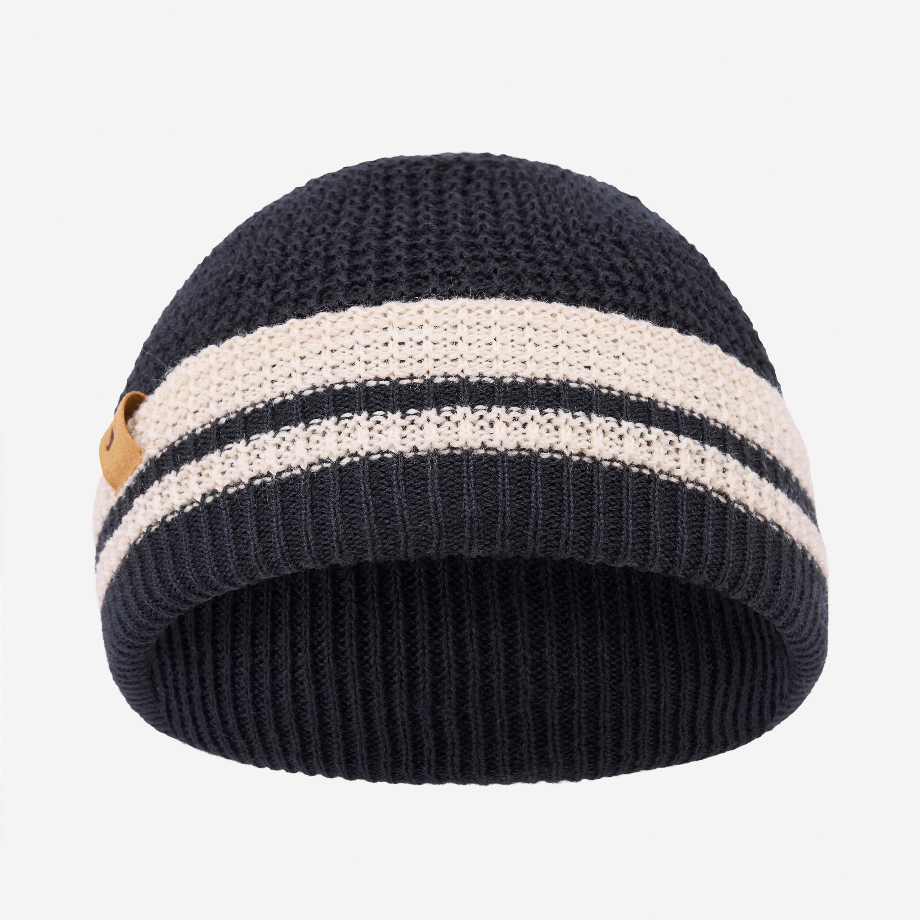 Bonnet de voile chaud coupe vent Enfant - 500 bleu marine 3/4