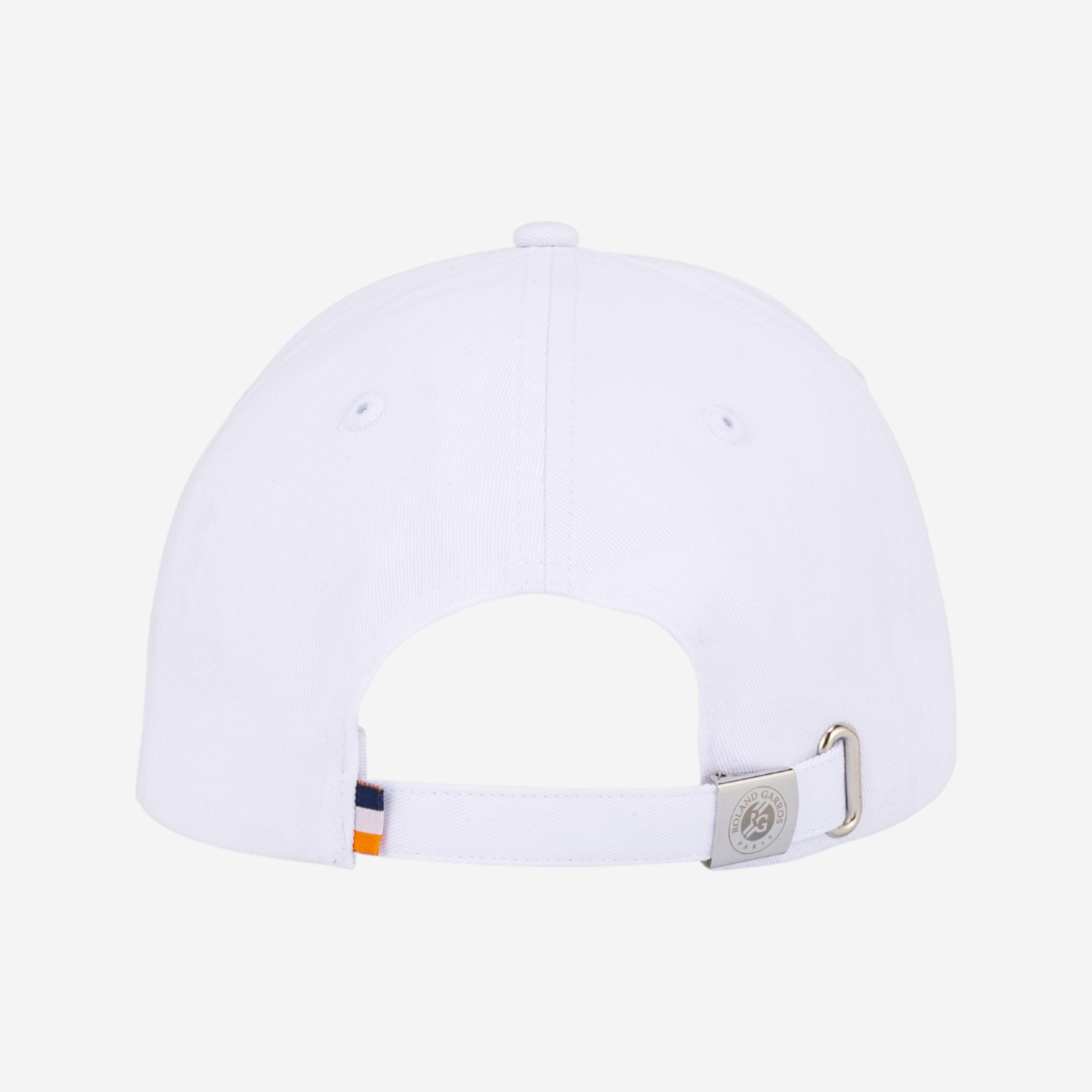 Roland-Garros-Tenniscap, RG-Logo weiss 2/4
