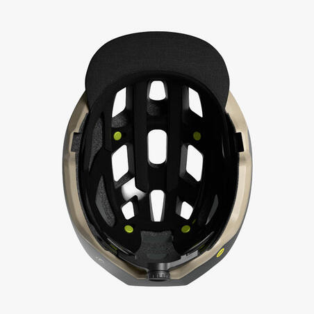 Шолом для гірських велосипедів EXPL 540 MIPS зелено-бежевий