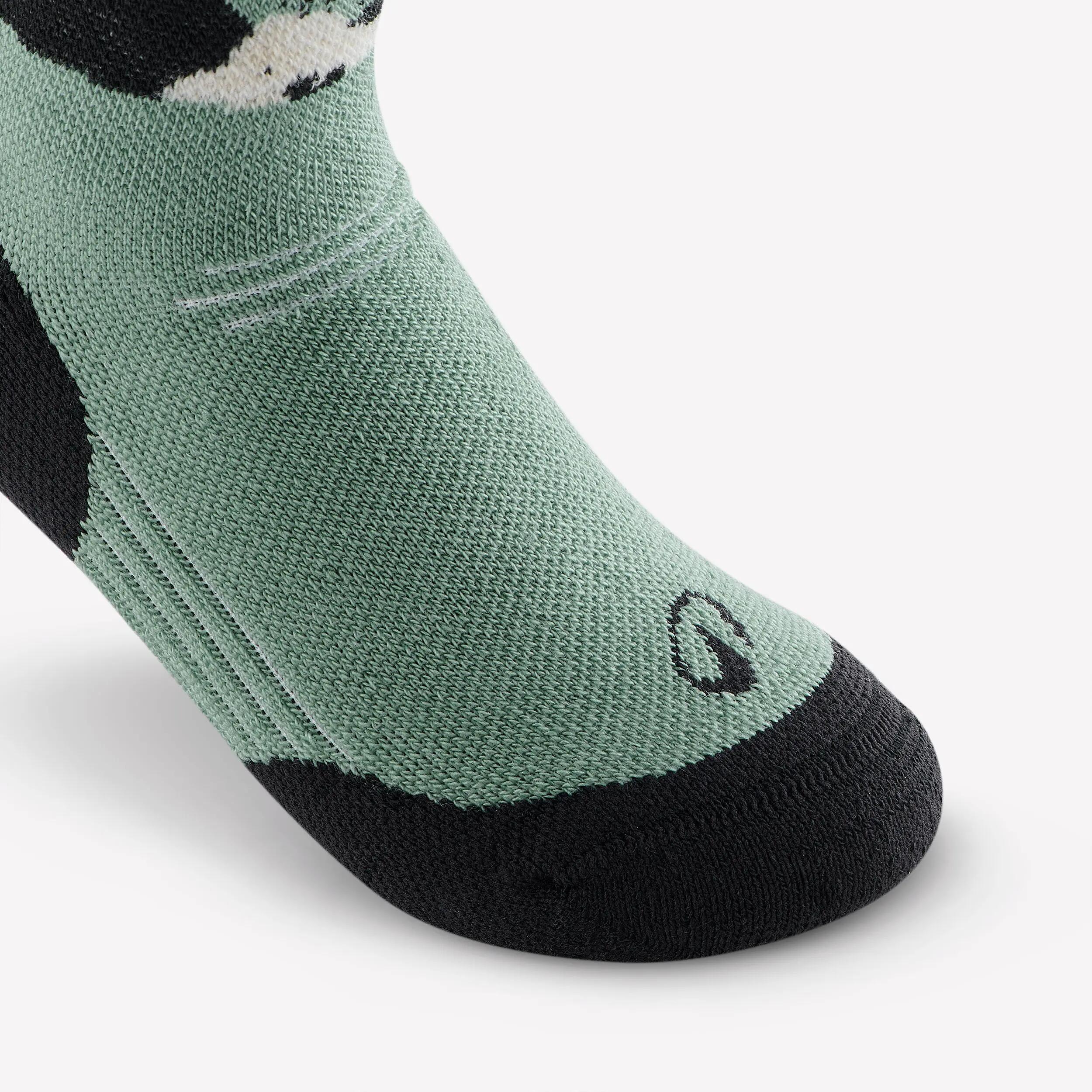 Kids’ Warm Hiking Socks, SH 100 Mid 4/6