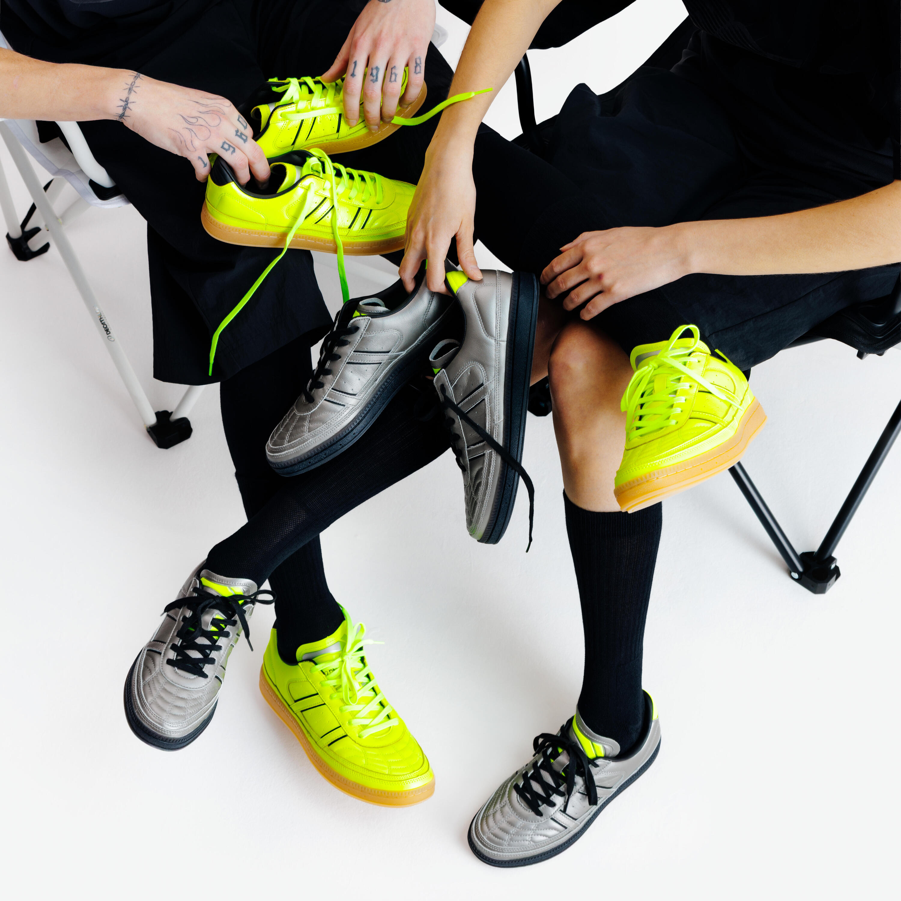 Sneakers adulto PLAYER 80 edizione limitata gialle 13/13