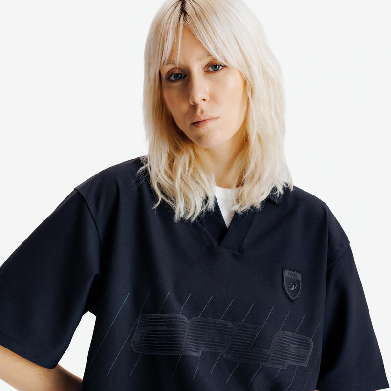 Tricou oversize Heritage, Negru Bărbați