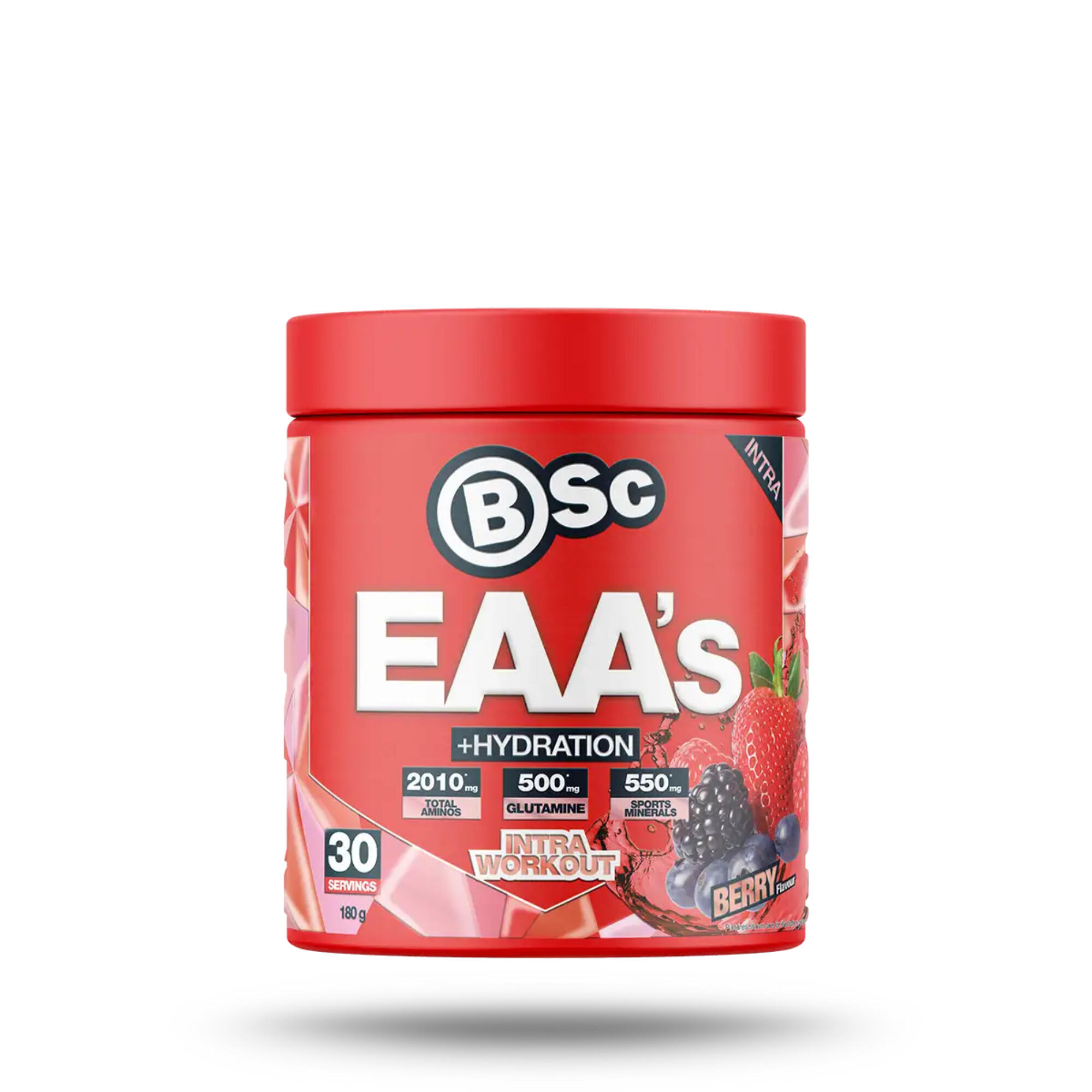 BSc EAA’s + Hydration 180g - Berry