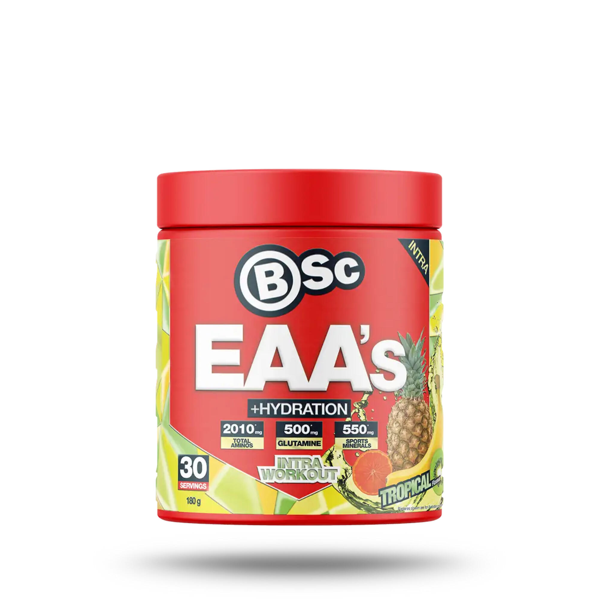 BSc EAA's Hydration 180g - Tropical