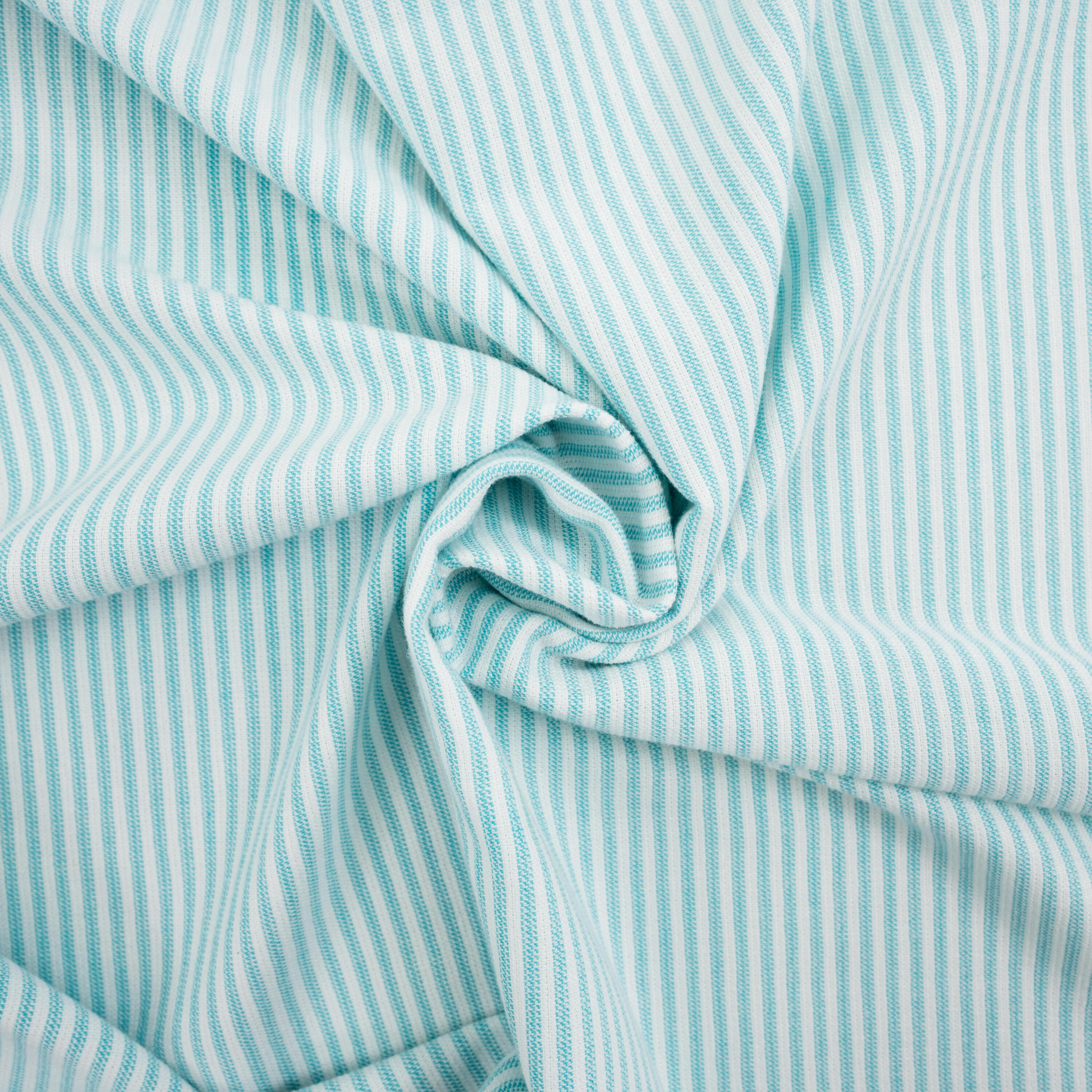 Toalha Praia Fouta BCI 90x170 Riscas Azul 4/8