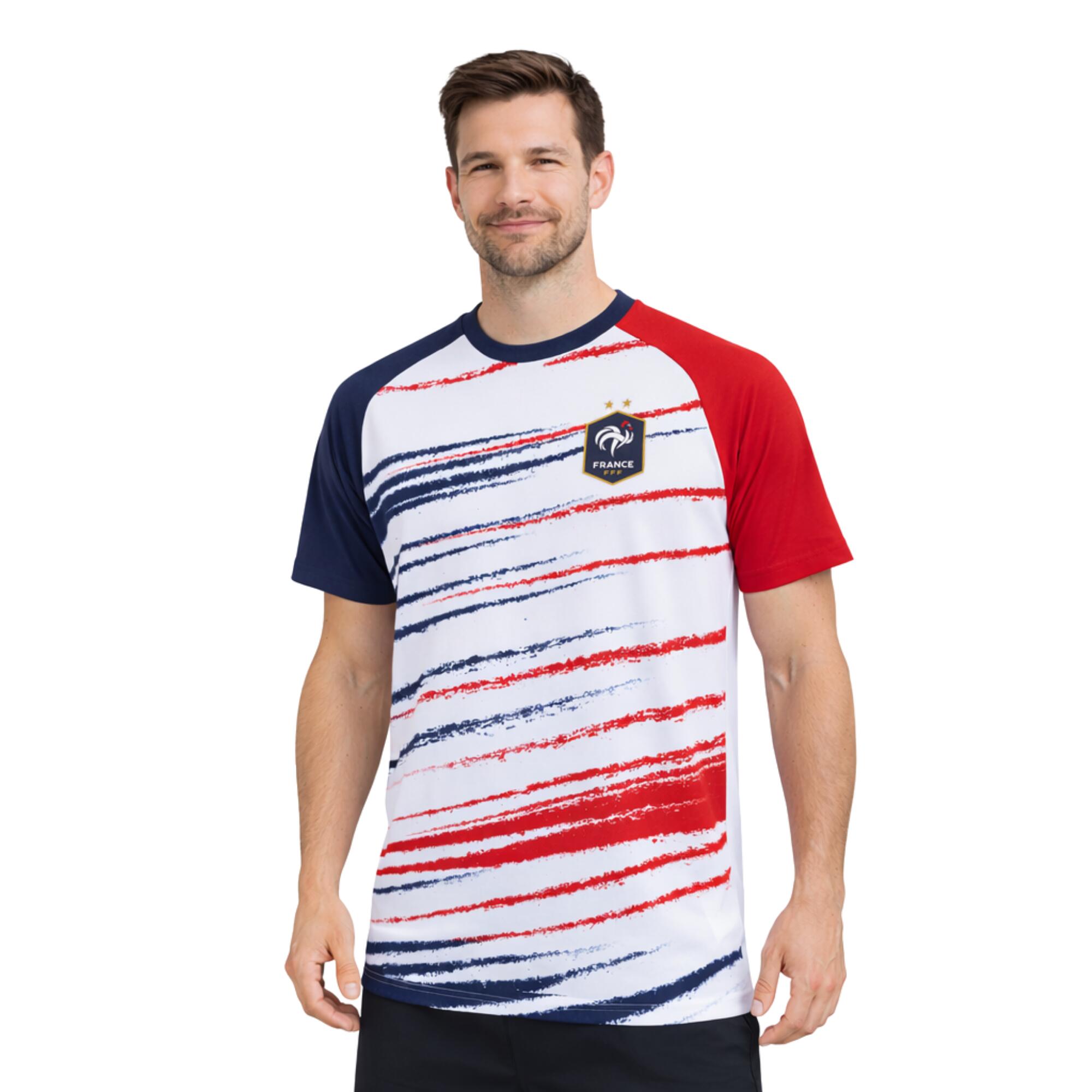 T-SHIRT POLY ADULTE FFF EQUIPE DE FRANCE 2026 3/4