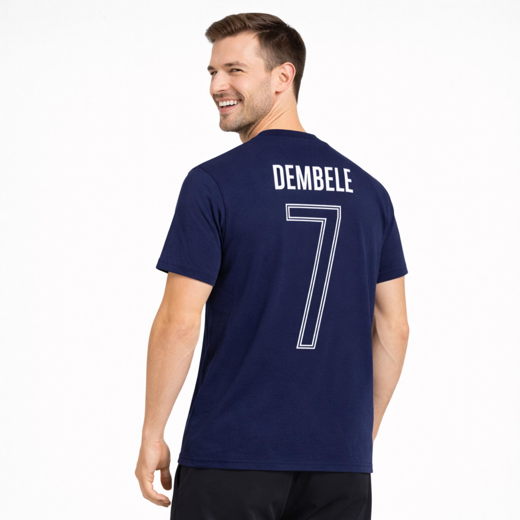T-SHIRT ADULTE DEMBELE FFF EQUIPE DE FRANCE 2026 3/4