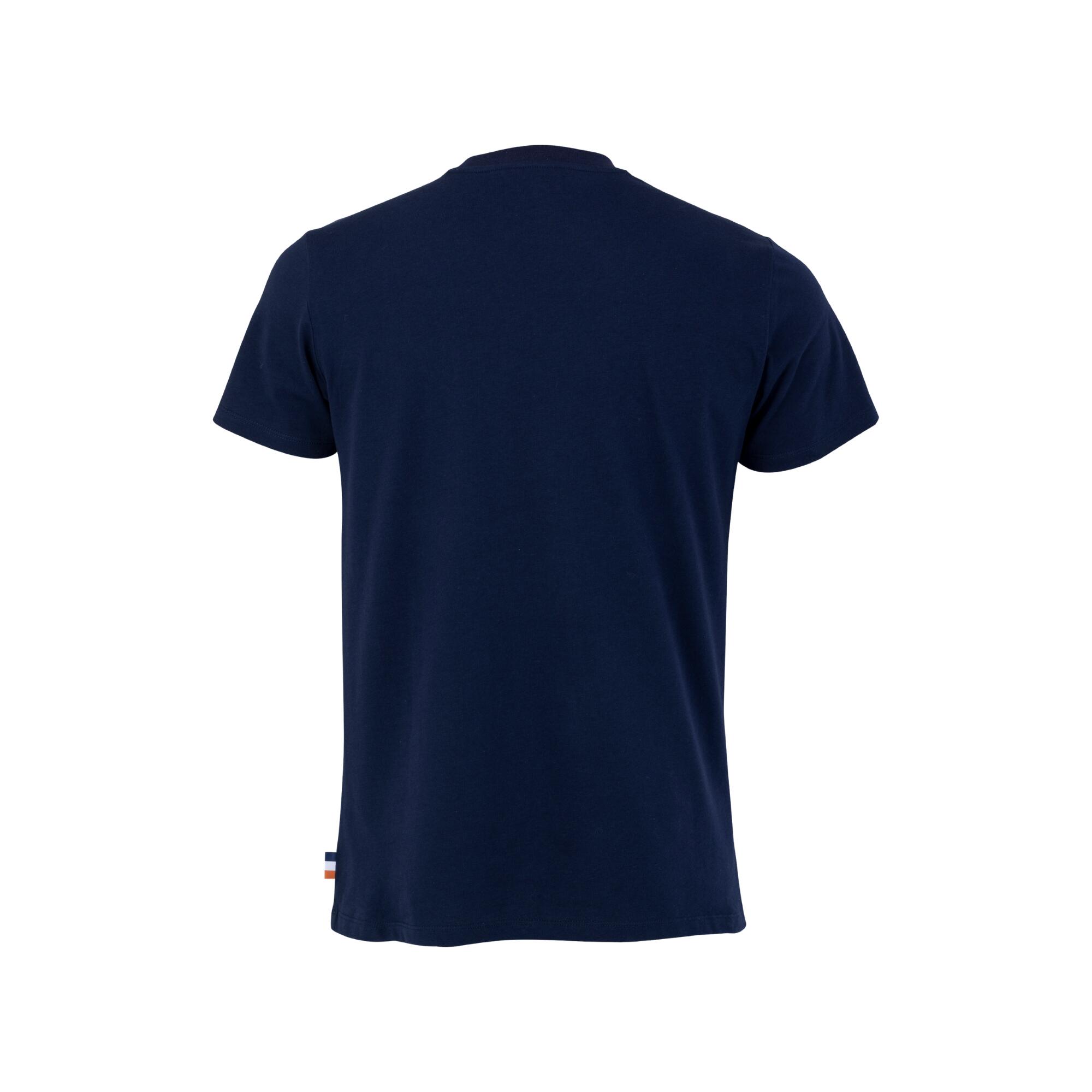 T-SHIRT DE TENNIS ROLAND GARROS ADULTE BLEU MARINE 2026 2/4