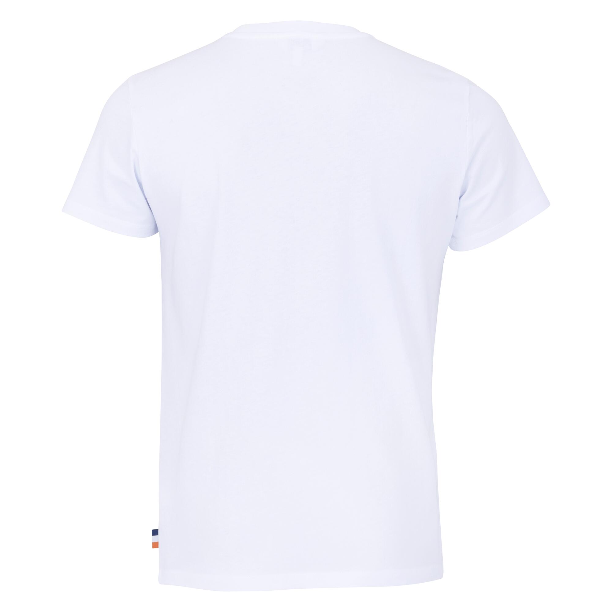 T-SHIRT DE TENNIS BIG LOGO ROLAND GARROS BLANC HOMME 2/4