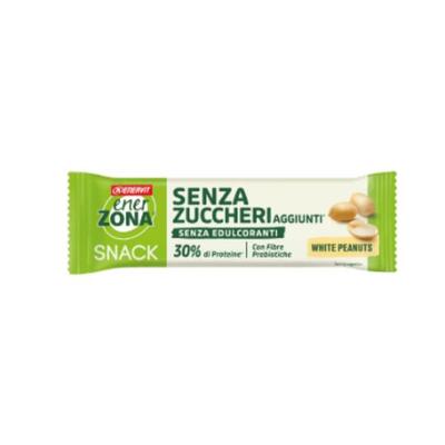 EnerZona Snack Senza Zuccheri Arachidi Cioccolato Bianco 33gr
