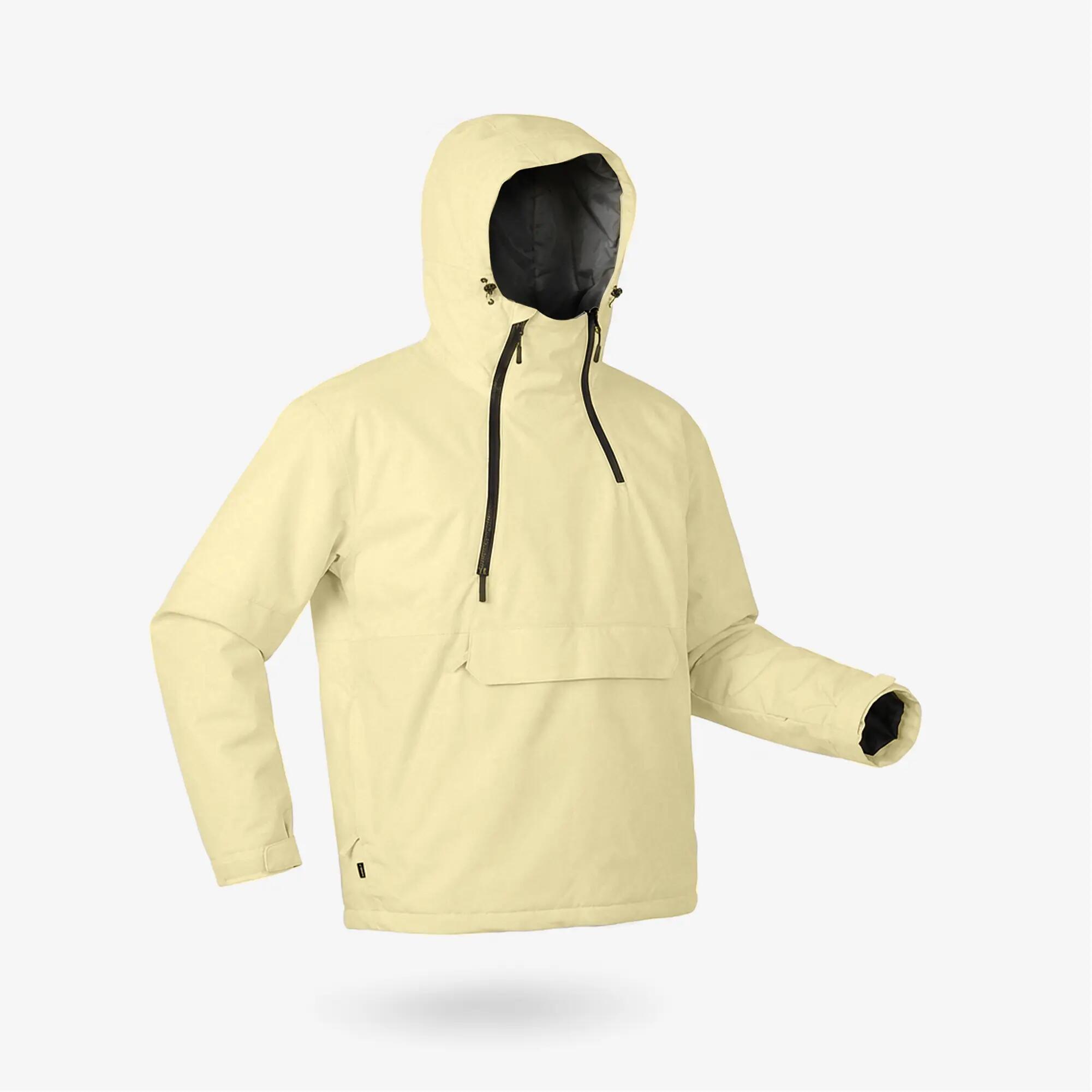 Jaqueta oversize d'esquí i snowboard dona ANORAK 500 groc 2/30