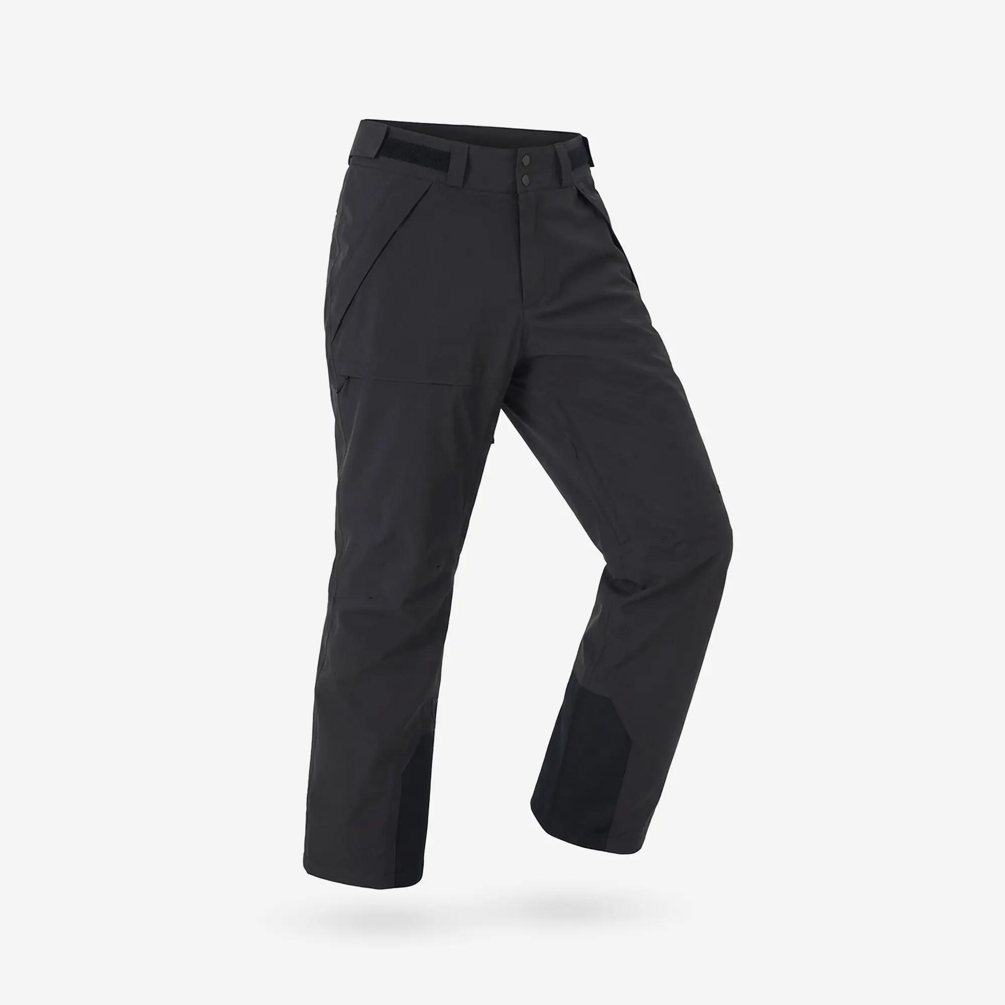 Pantaloni sci uomo 100 neri 2/24