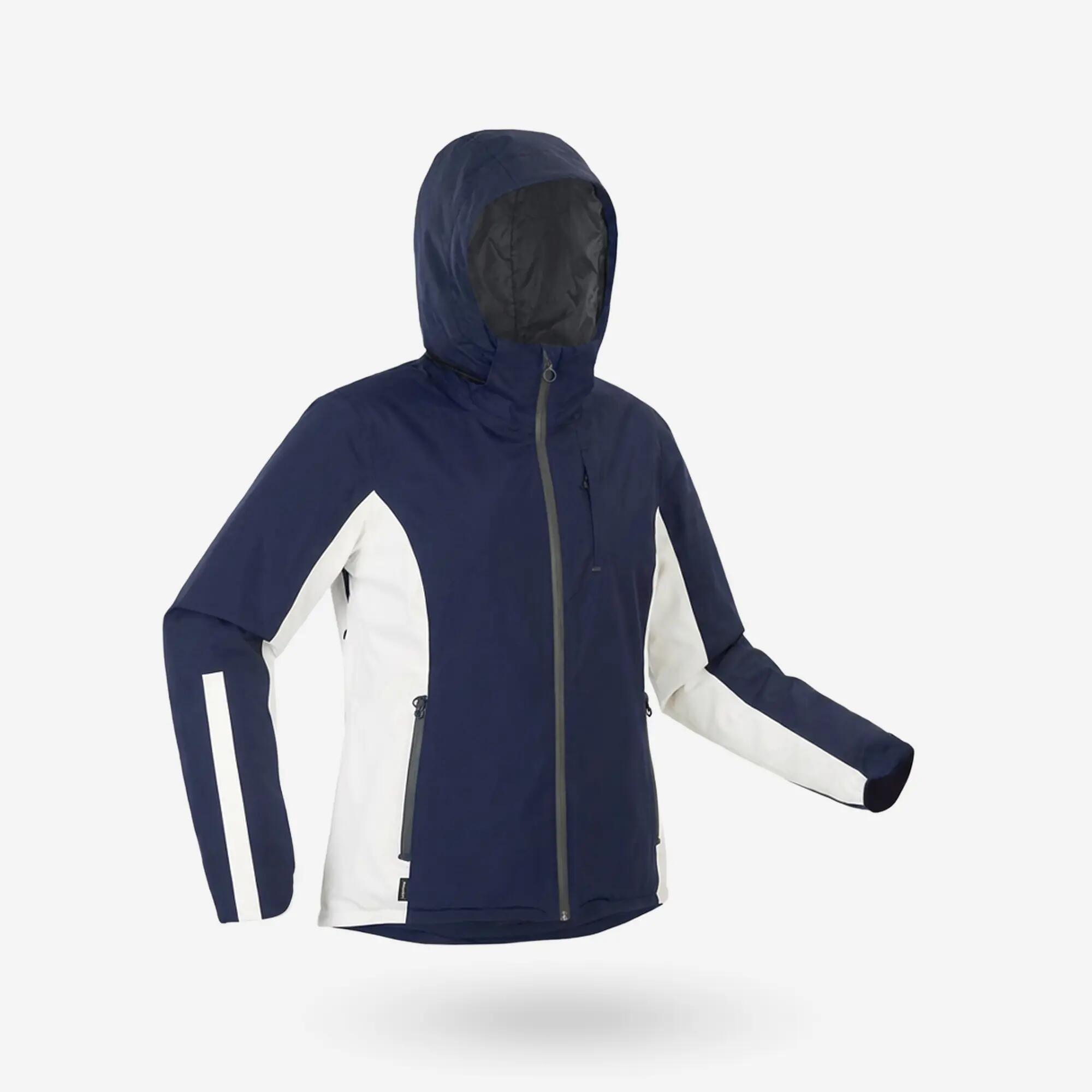 Skijacke Damen wasserdicht atmungsaktiv - SKP 900 dunkelblau/beige 2/20