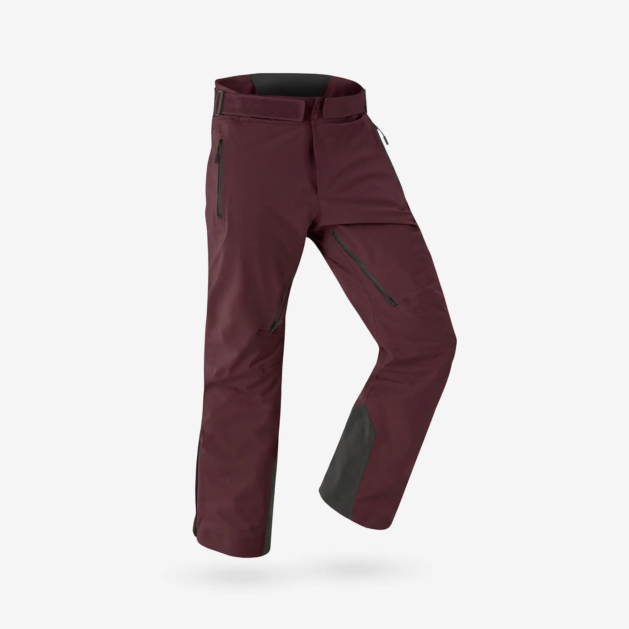 Calças Impermeáveis de Ski Homem SKP 900 Bordô 2/23