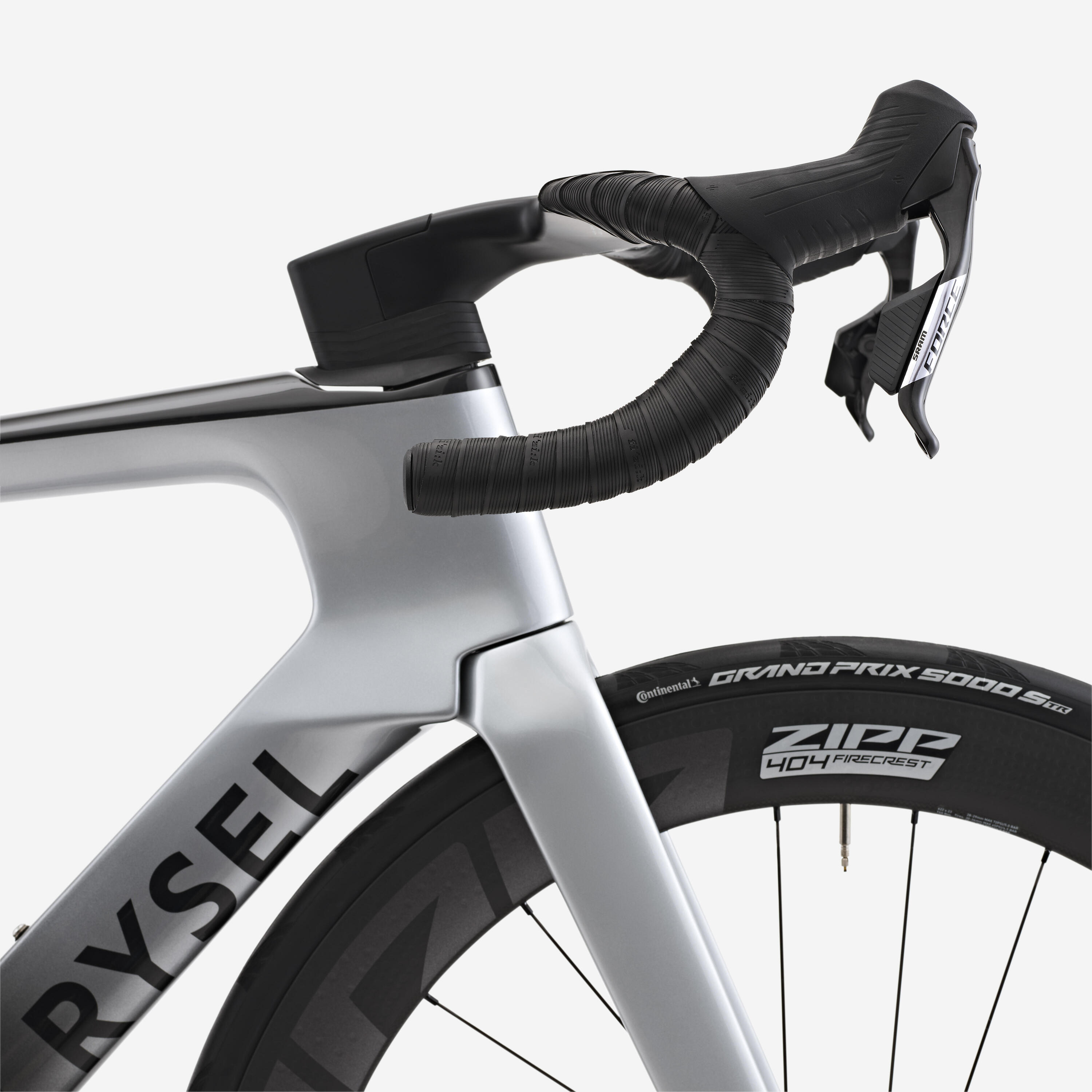 Bicicleta Estrada SRAM Force AXS E1 2x12V Sensor de Potência RCR-F Pro Cinza 13/15