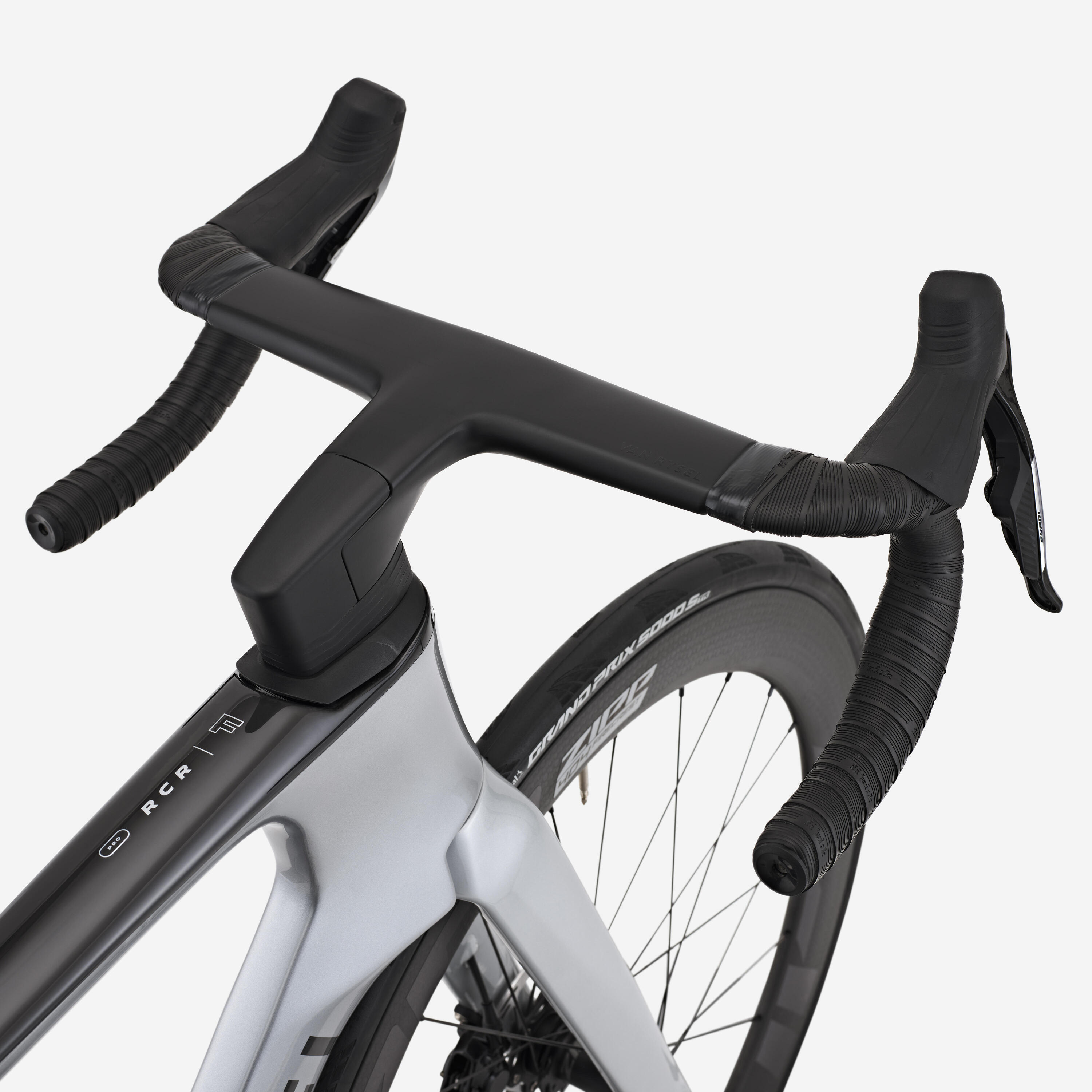 Bicicleta Estrada SRAM Force AXS E1 2x12V Sensor de Potência RCR-F Pro Cinza 6/15