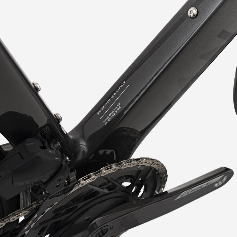 Bicicletă de șosea SRAM Force AXS E1 2x12v senzor de putere RCR-F PRO Gri