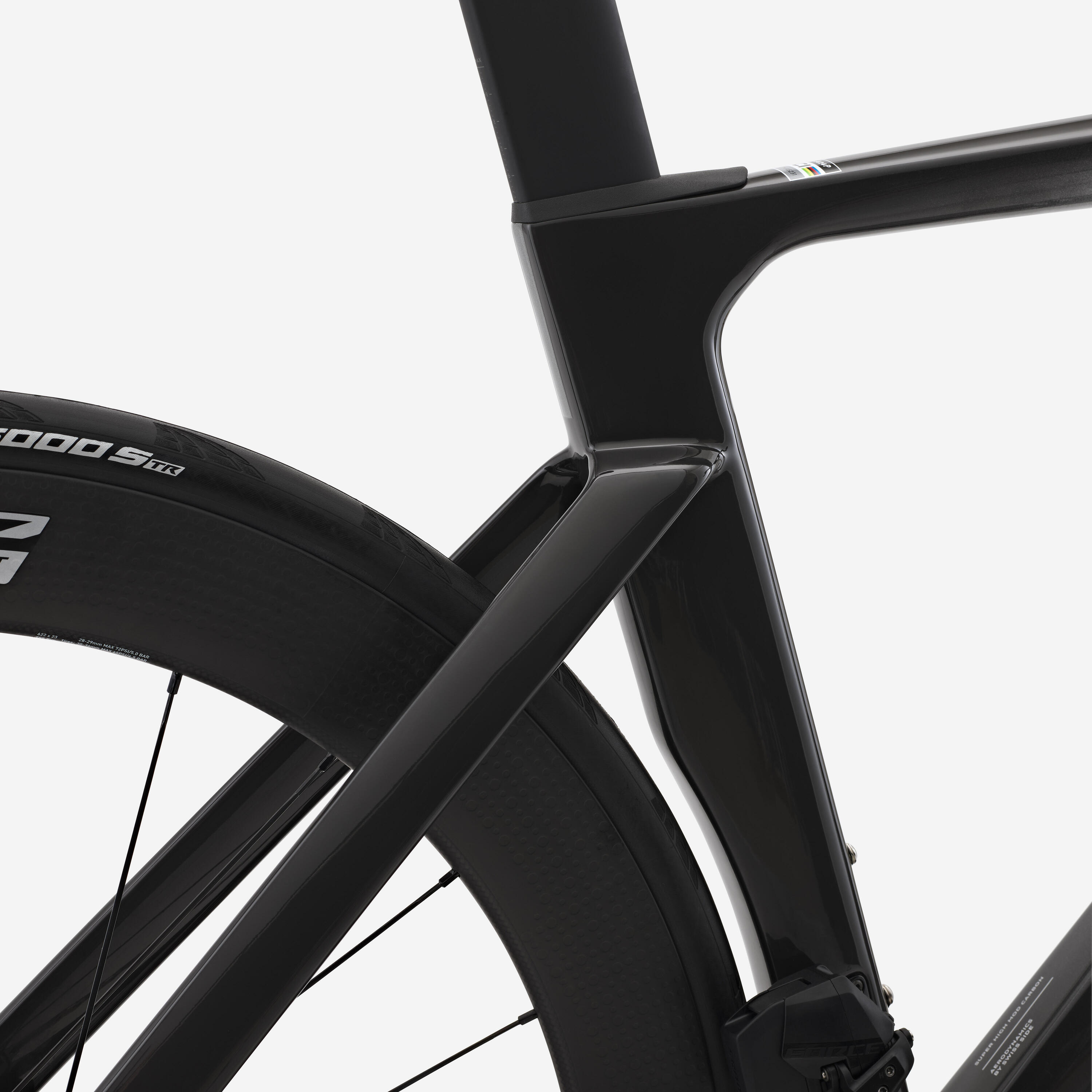 Bicicleta Estrada SRAM Force AXS E1 2x12V Sensor de Potência RCR-F Pro Cinza 9/15