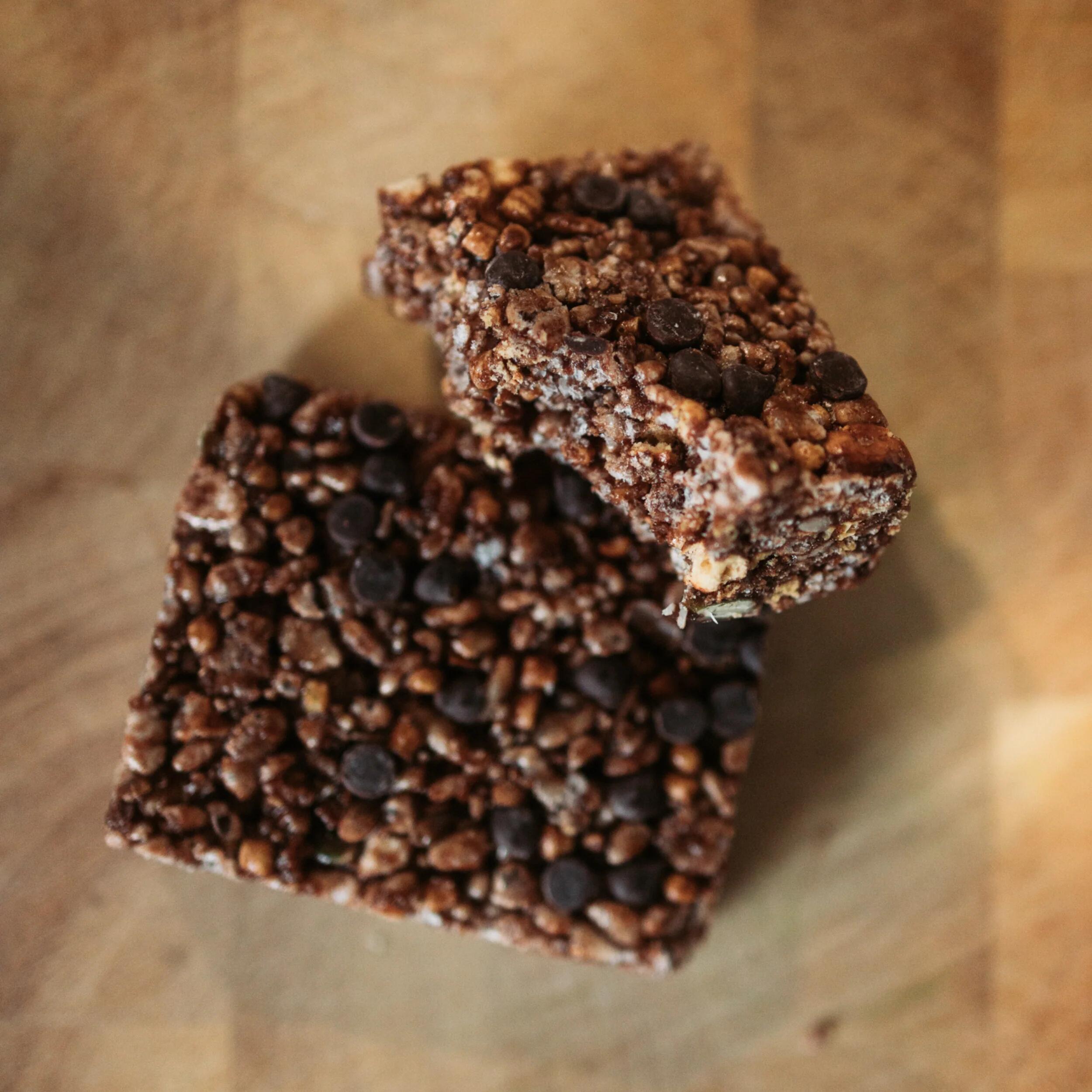 Barre de céréales de riz, Krono bretzel/chocolat 3/4