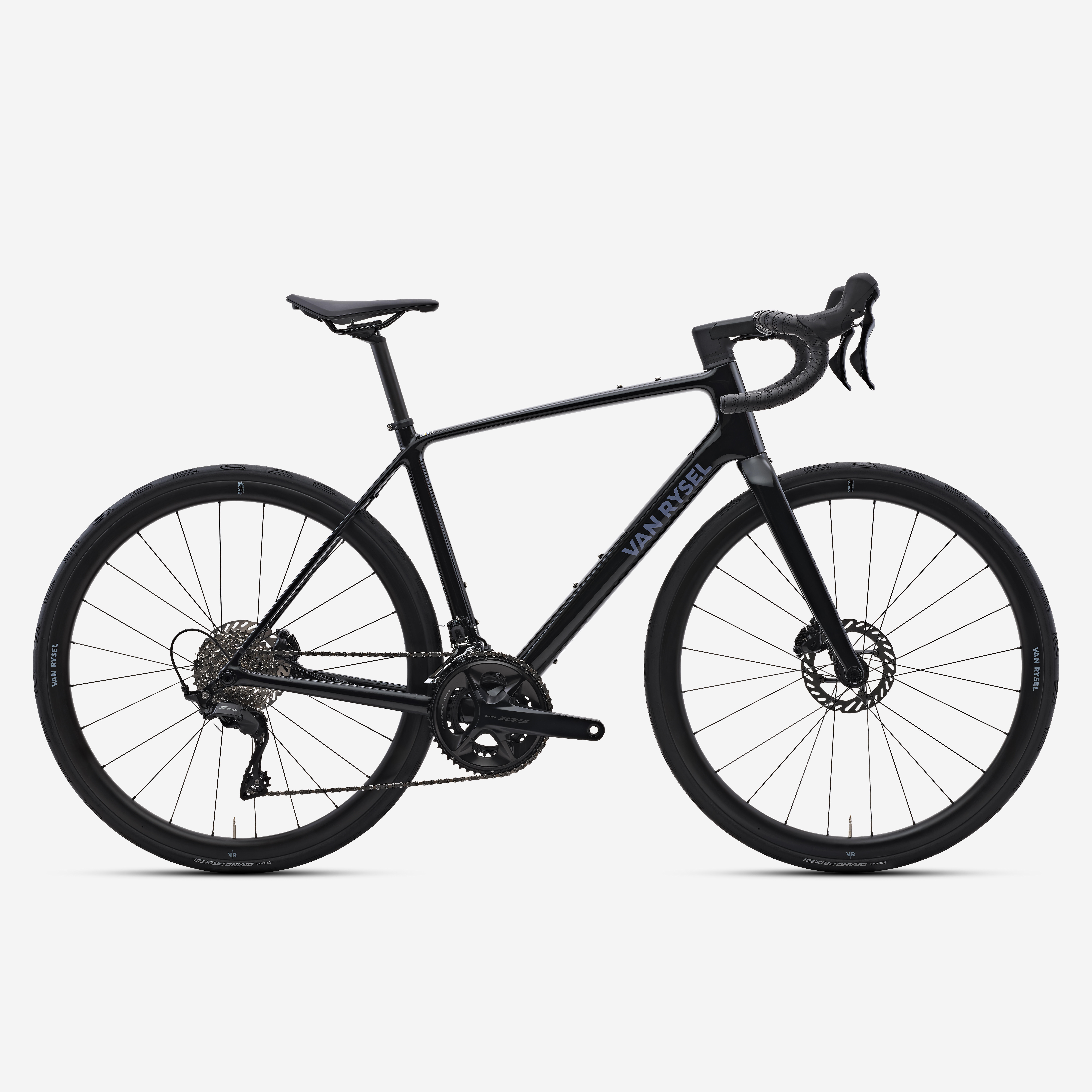 Endurance Rennrad EDR CF Toolbox Shimano 105 212 schwarz - Decathlon