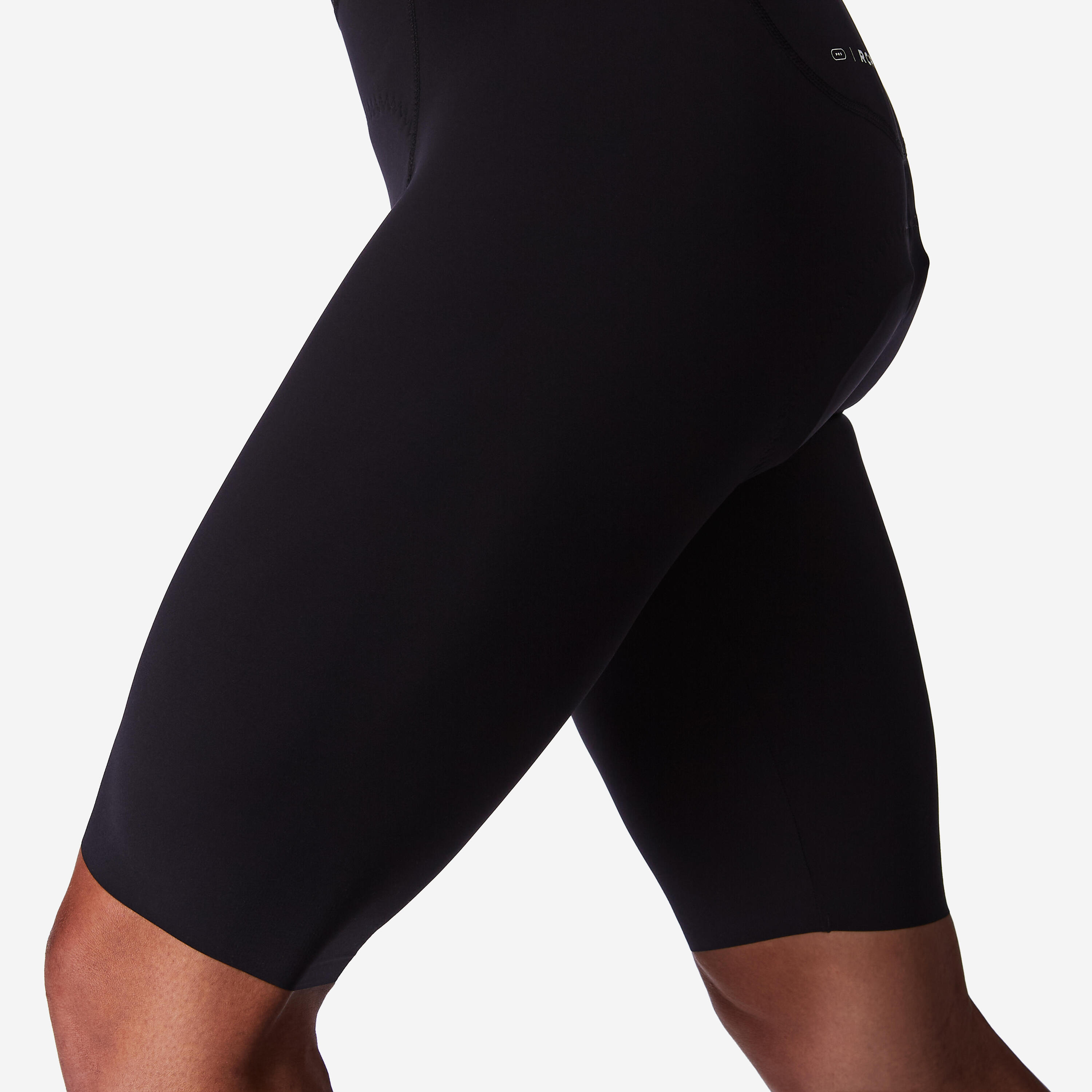Kurze Herren-Rennradhose, RCR-R PRO Schwarz 6/7