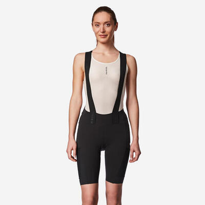 Cosciali ciclismo donna EDR ULTRA neri