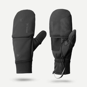Manoplas-mitones de montaña y trekking cortaviento Adulto Forclaz MT900