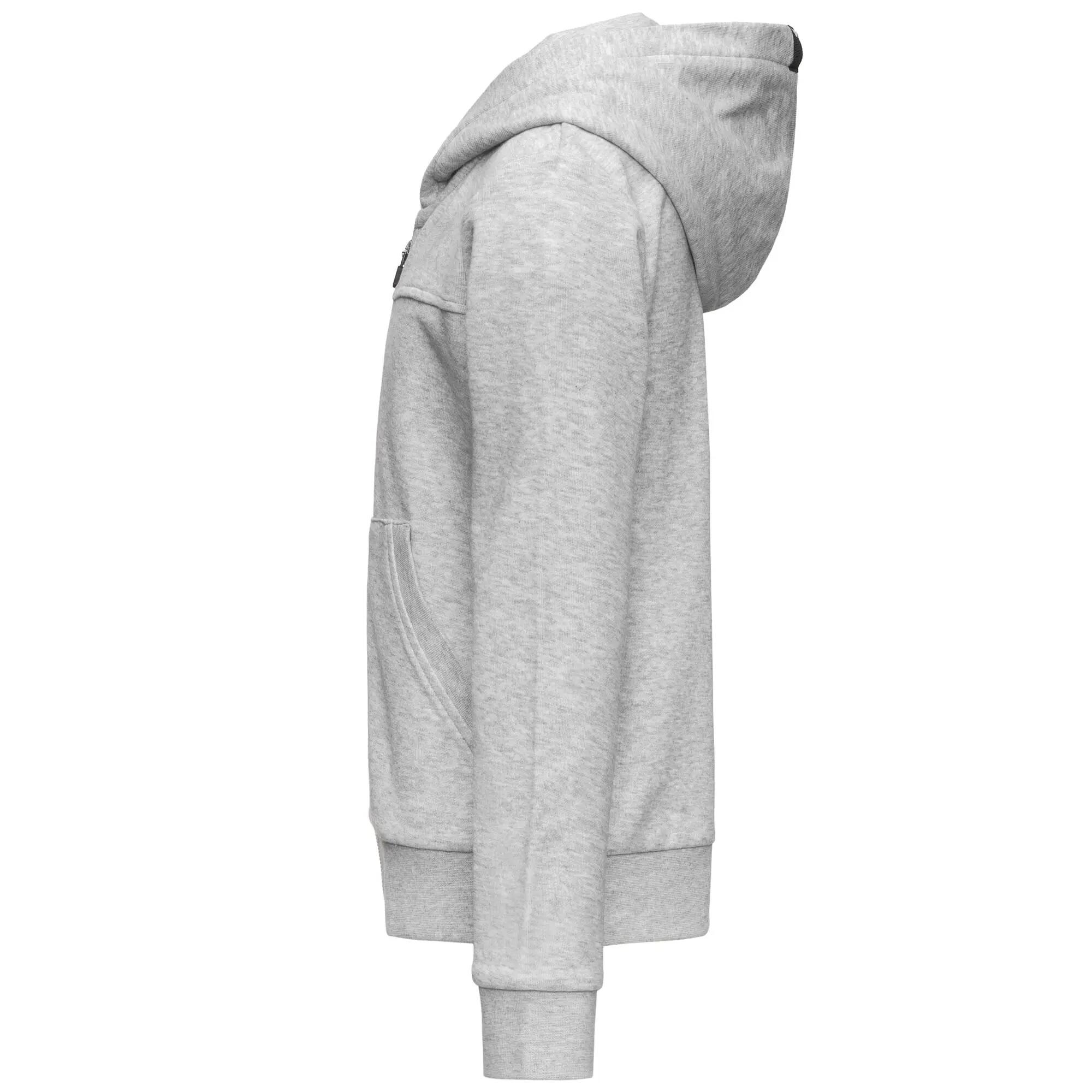 Felpa con cappuccio e zip Bambini grigio KAPPA 4/9