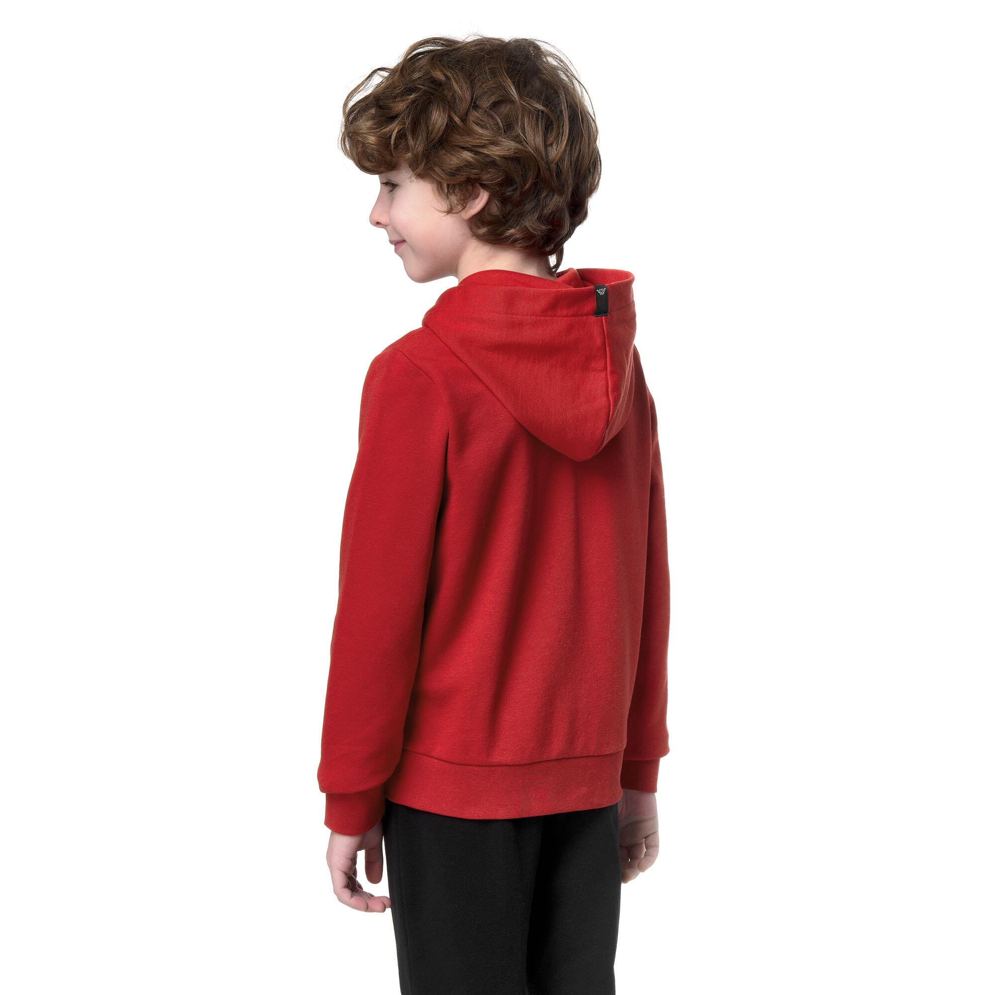 Felpa con cappuccio e zip Bambini rosso KAPPA 8/9