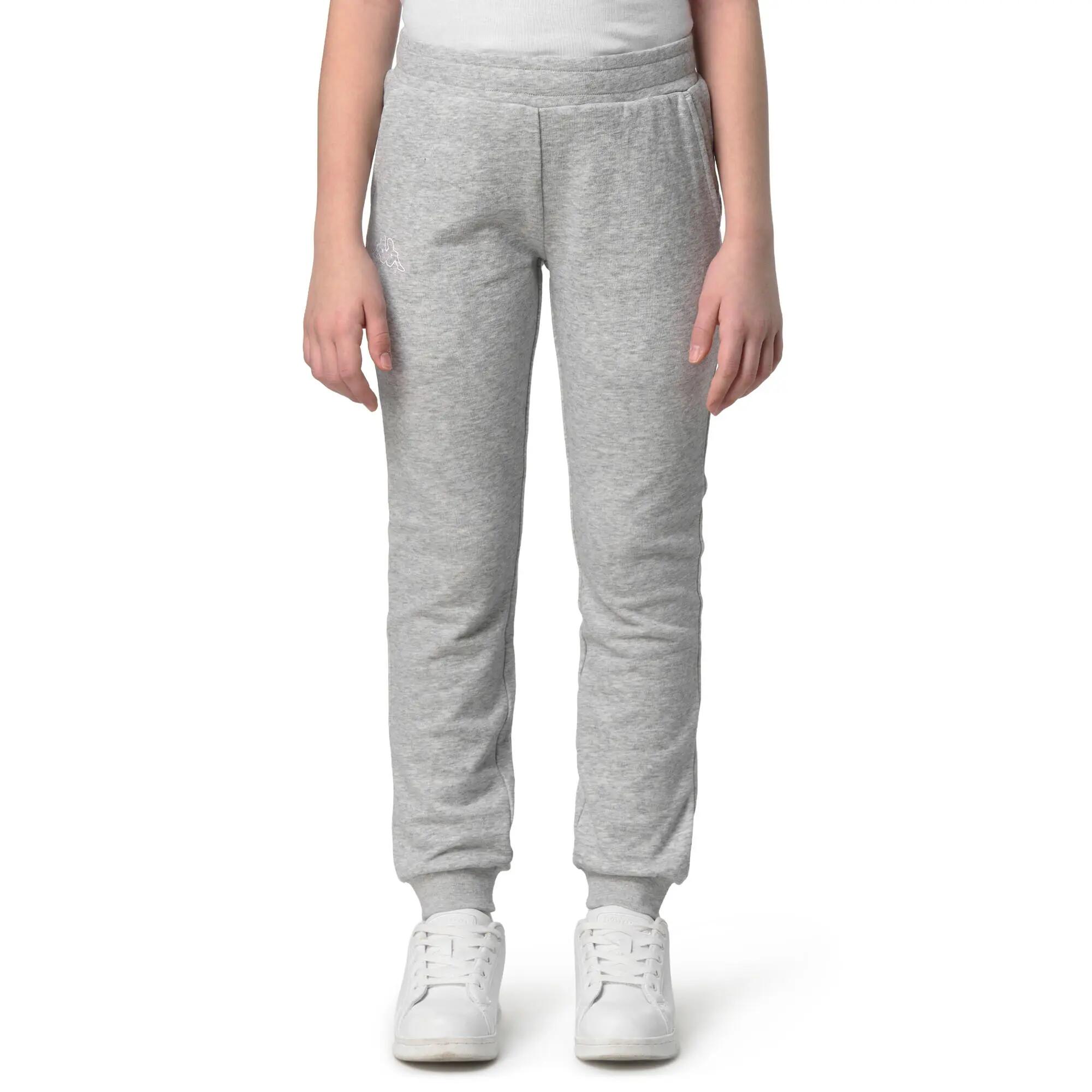 Pantaloni tuta bambino grigi KAPPA 2/8