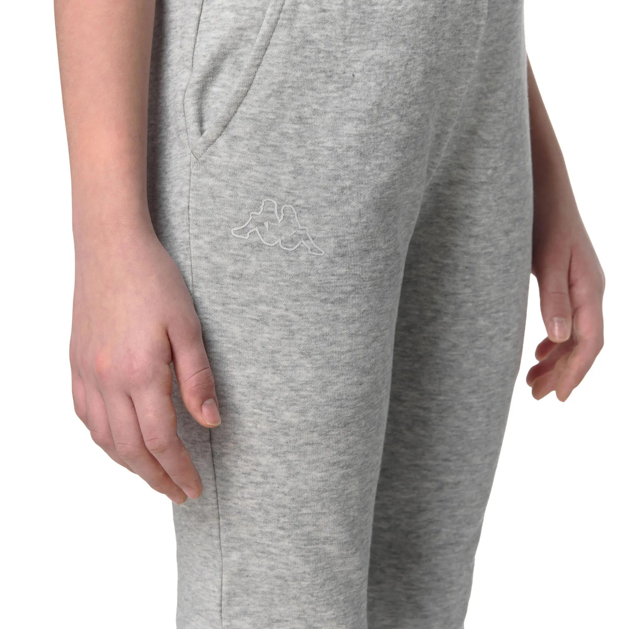 Pantaloni tuta bambino grigi KAPPA 3/8