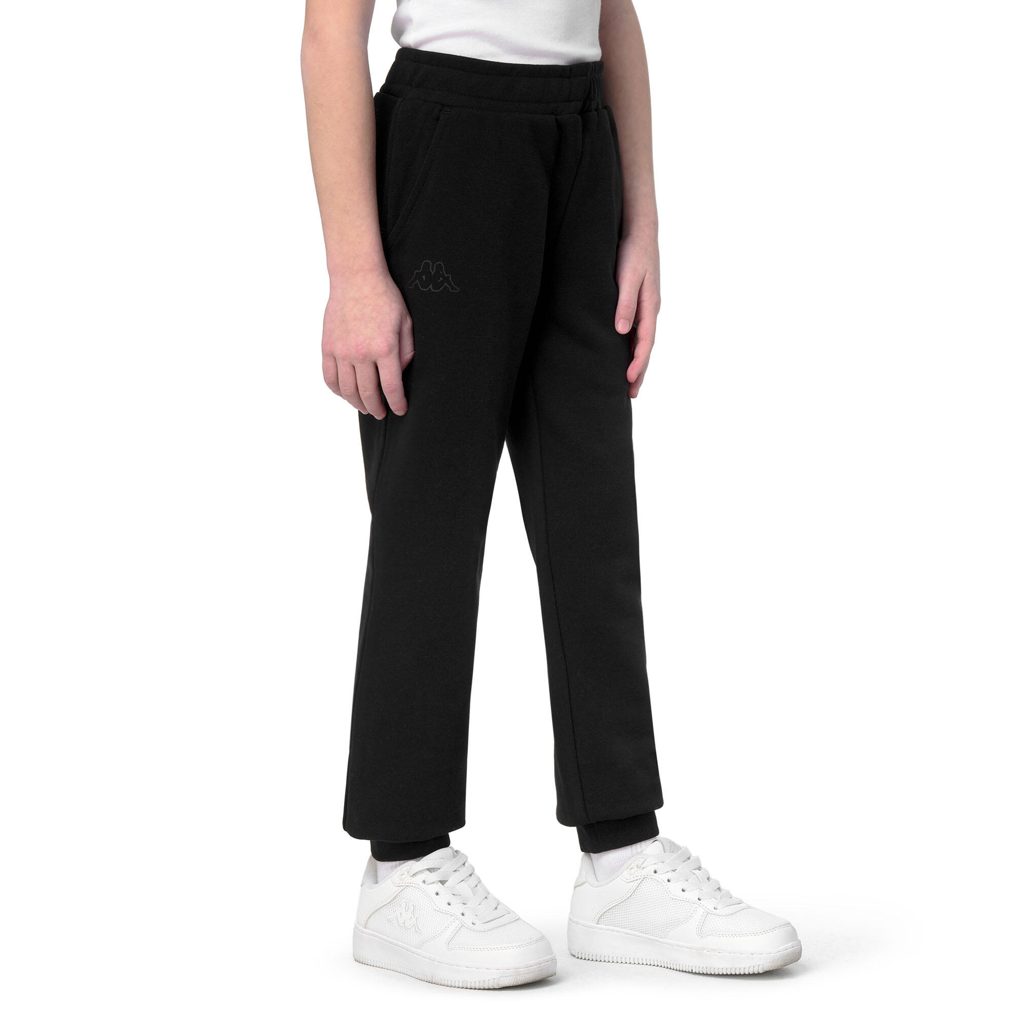 Pantaloni tuta bambino neri KAPPA 6/9
