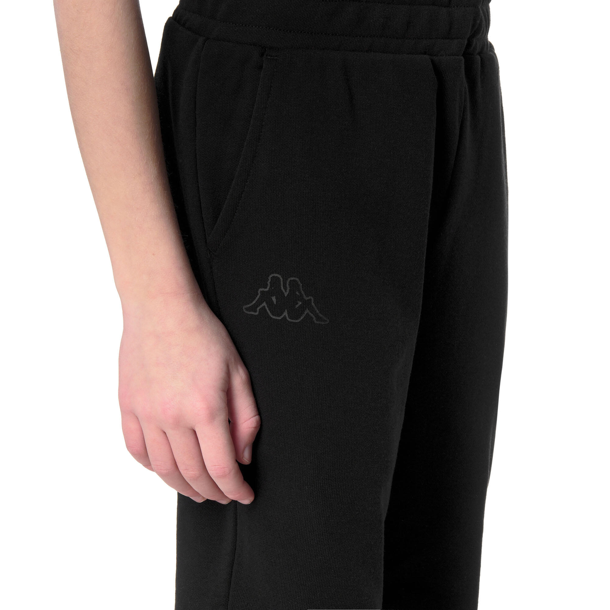 Pantaloni tuta bambino neri KAPPA 5/9