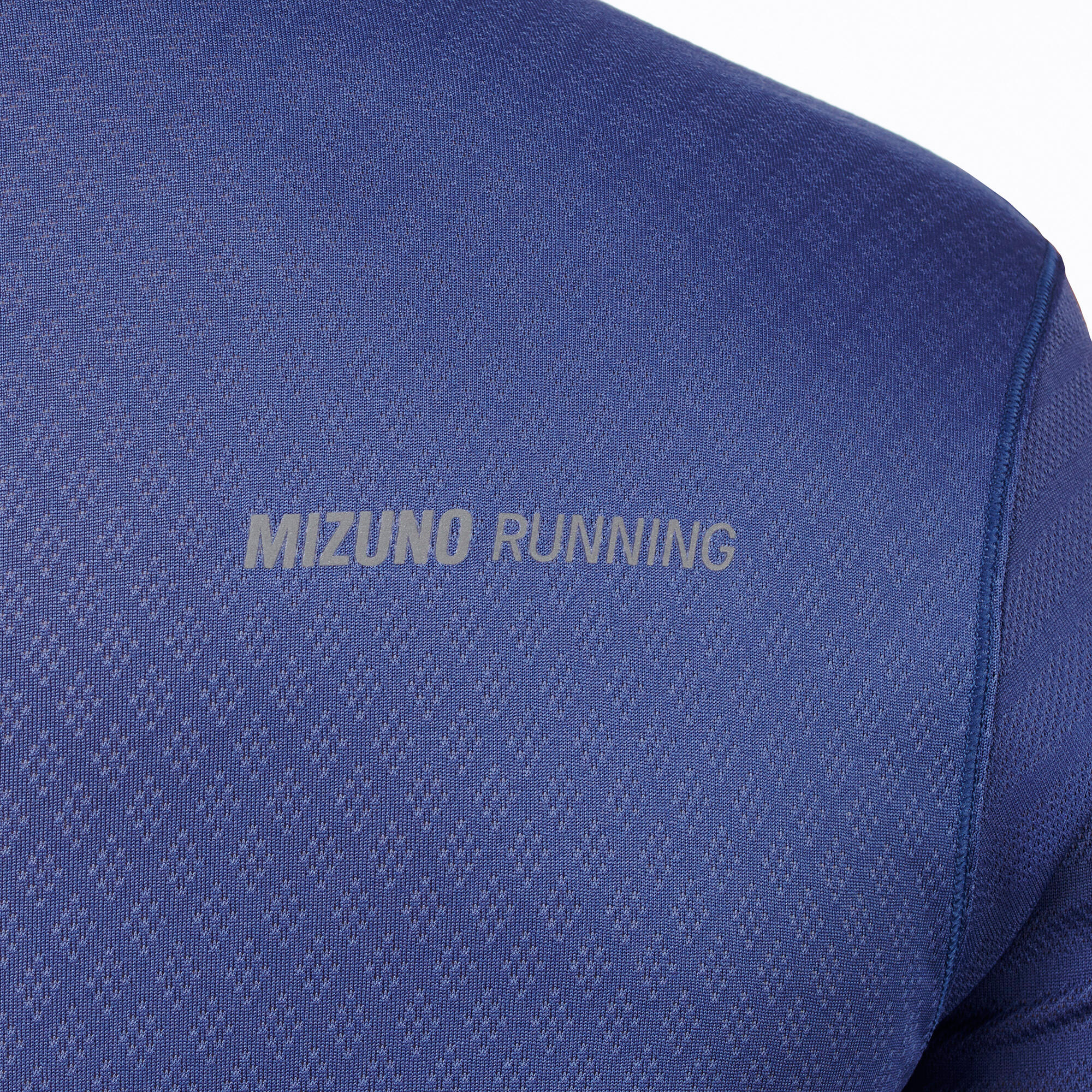 Maglietta running uomo MIZUNO TECH LIGHT BLU 6/6