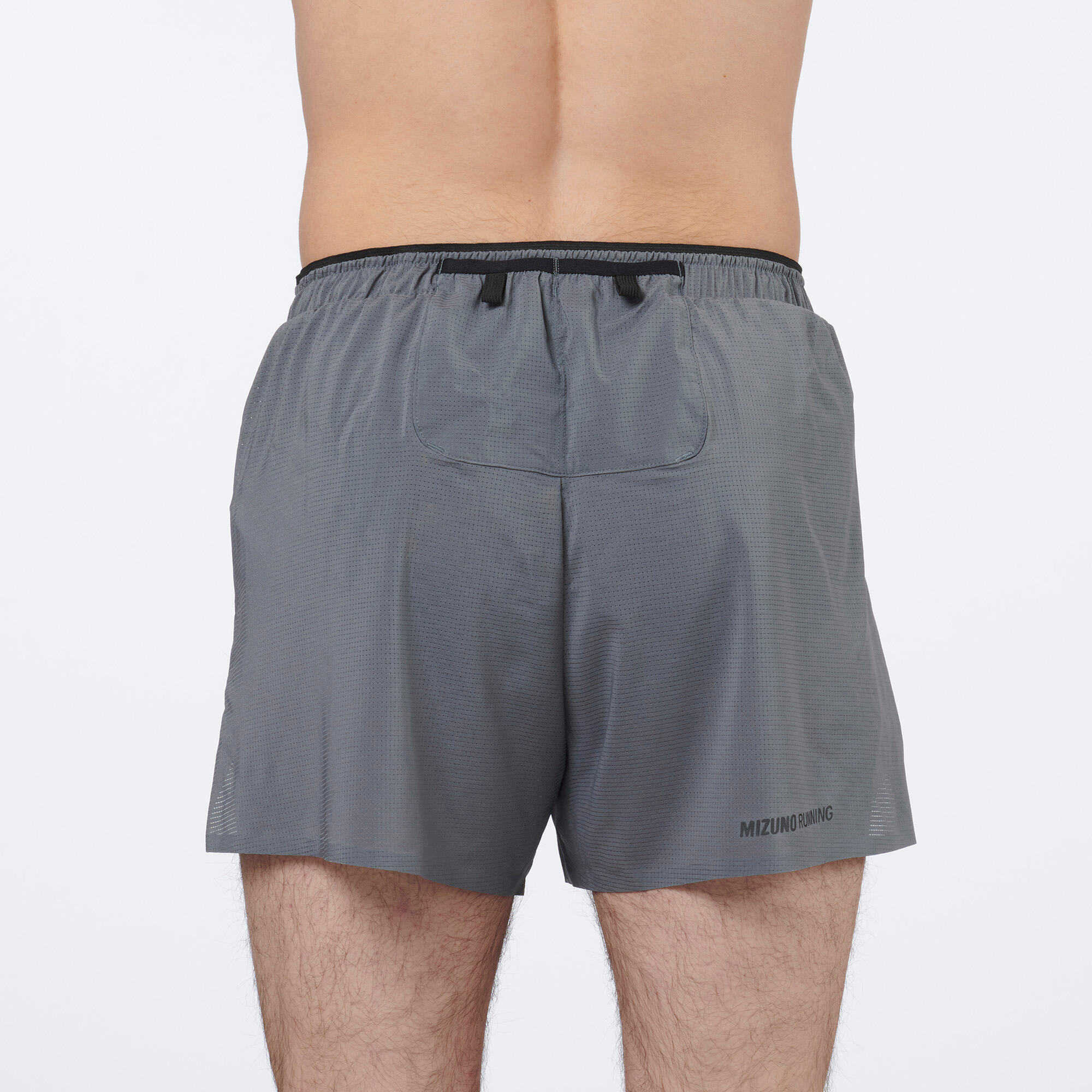Pantaloncino running uomo MIZUNO TECH LIGHT 3.5 GRIGIO 3/4