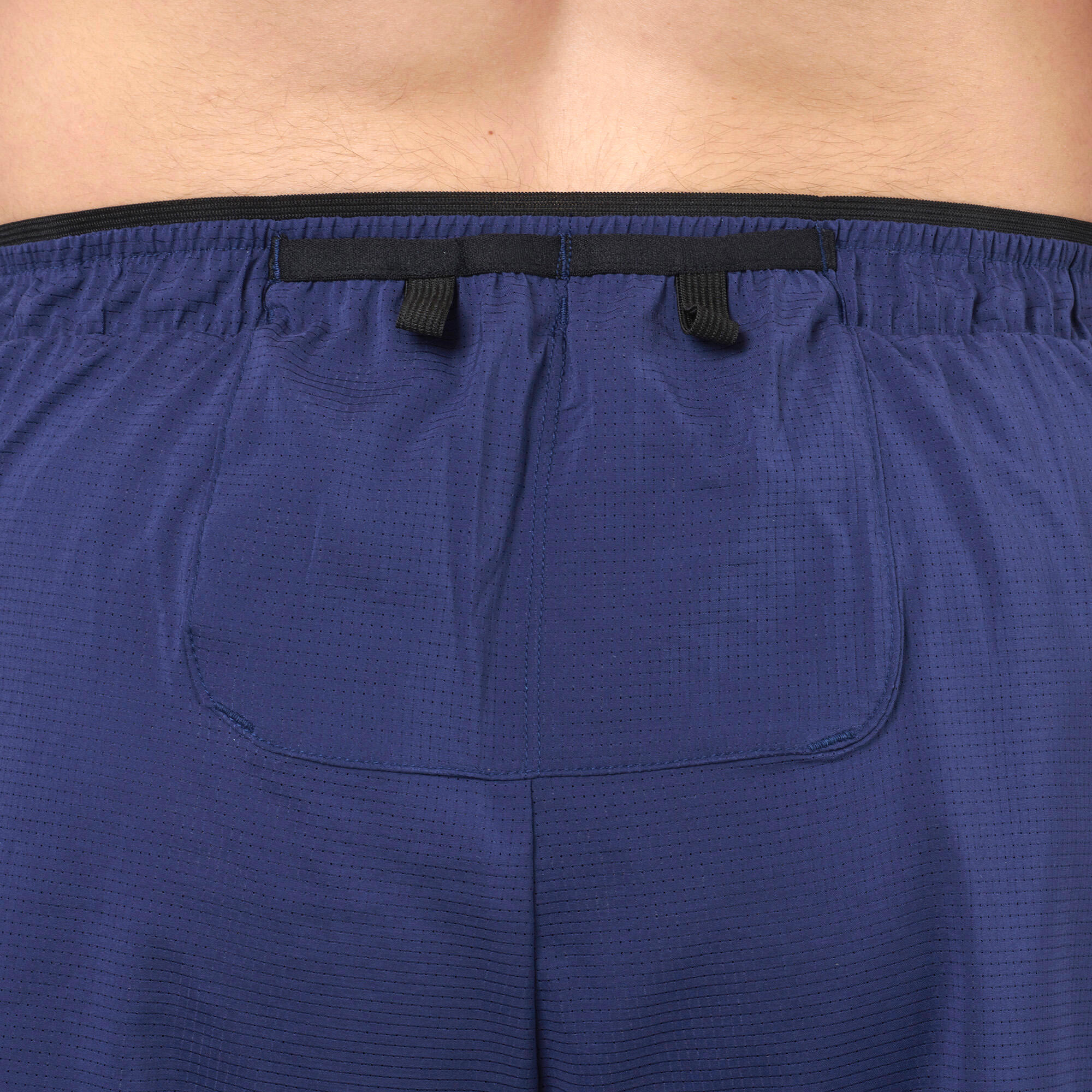Pantaloncino running uomo MIZUNO TECH LIGHT 3.5 BLU 4/4