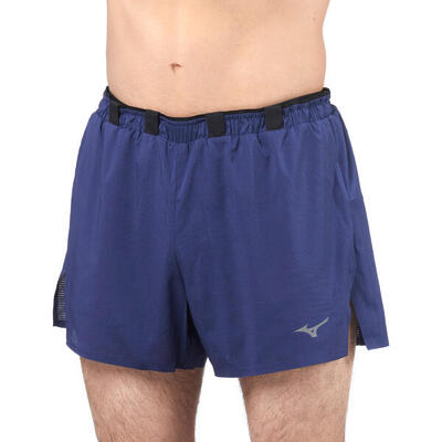 Pantaloncino running uomo MIZUNO TECH LIGHT 3.5 BLU