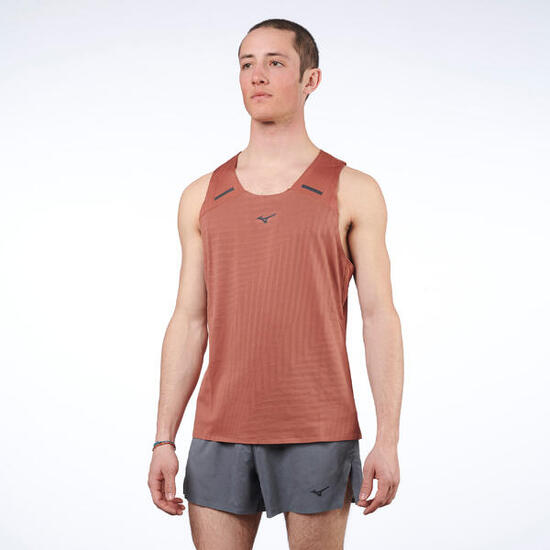 Canotta running uomo MIZUNO TECH LIGHT SINGLET
