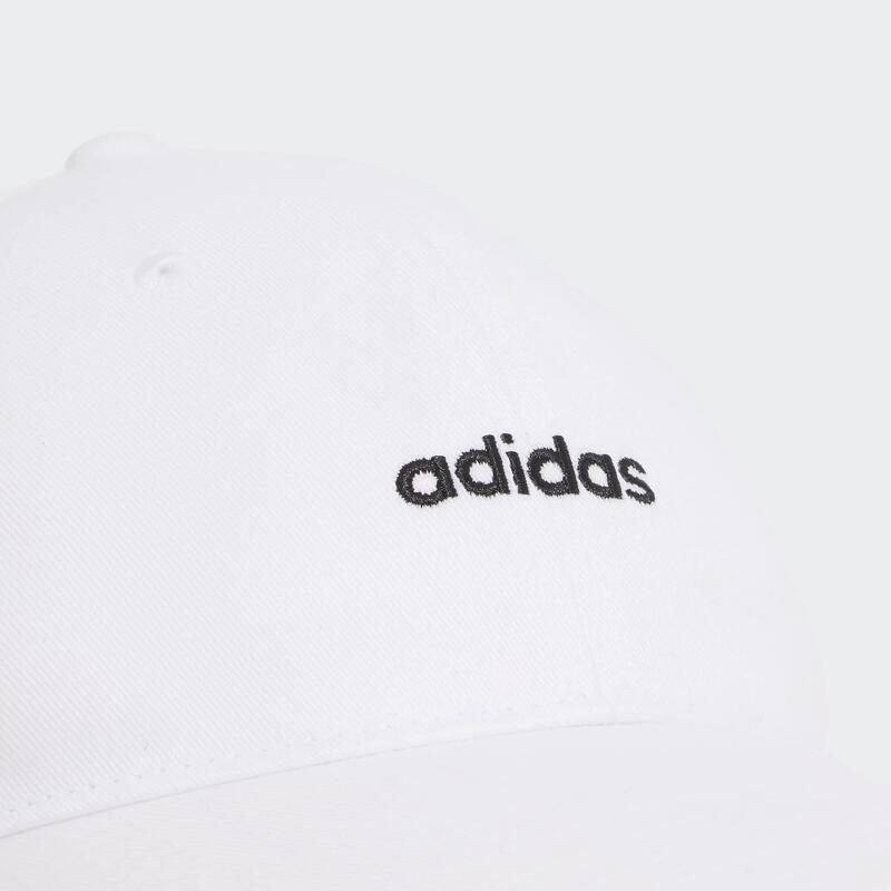 Șapcă ADIDAS din bumbac Alb Adulți