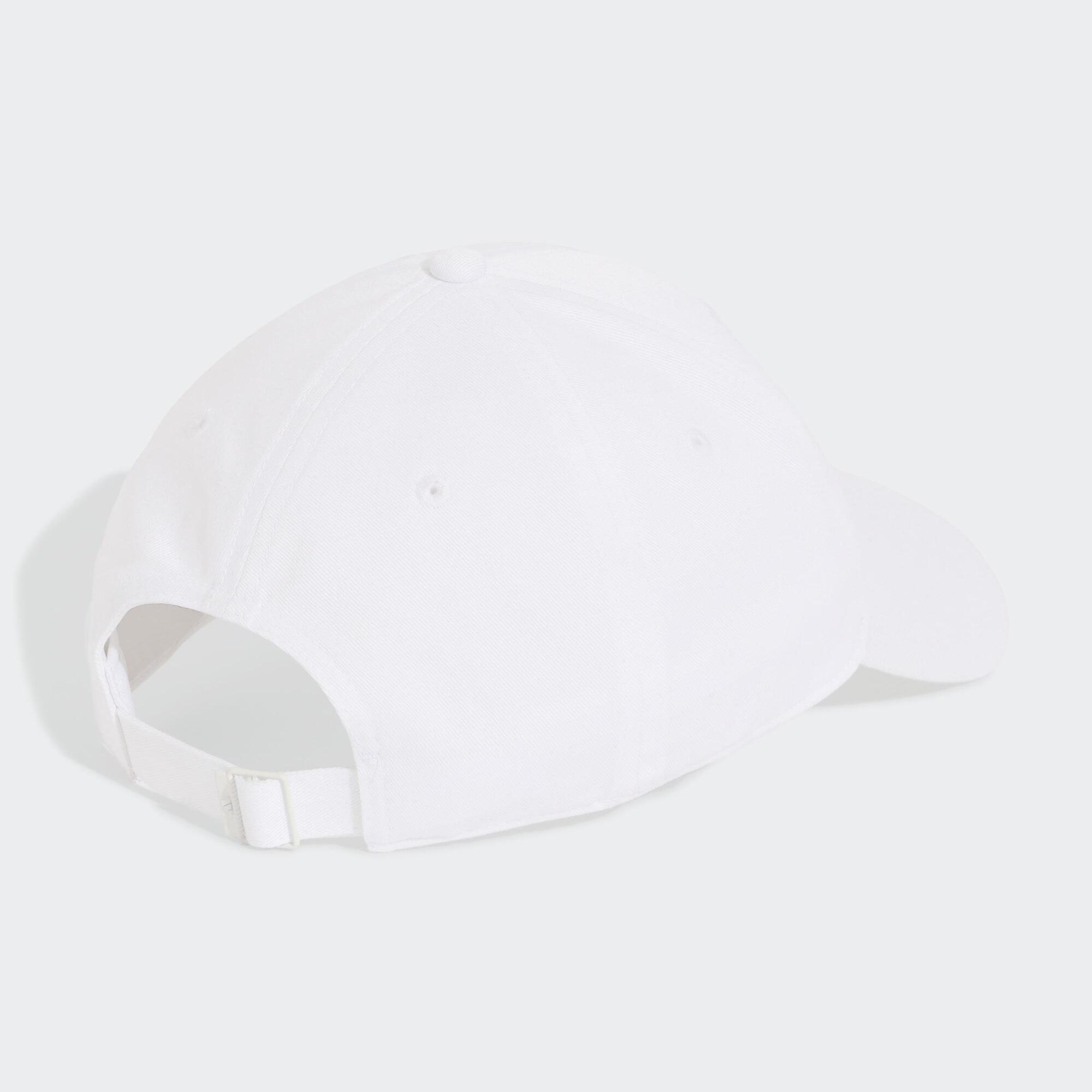 Gorra Adulto Blanco Algodón 3/4