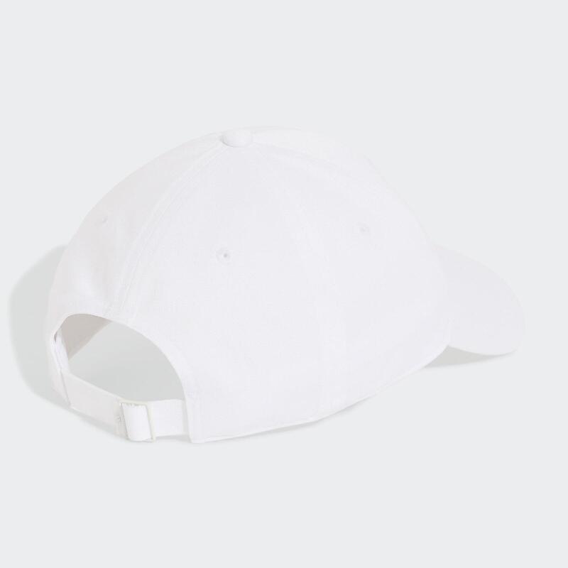 Șapcă ADIDAS din bumbac Alb Adulți