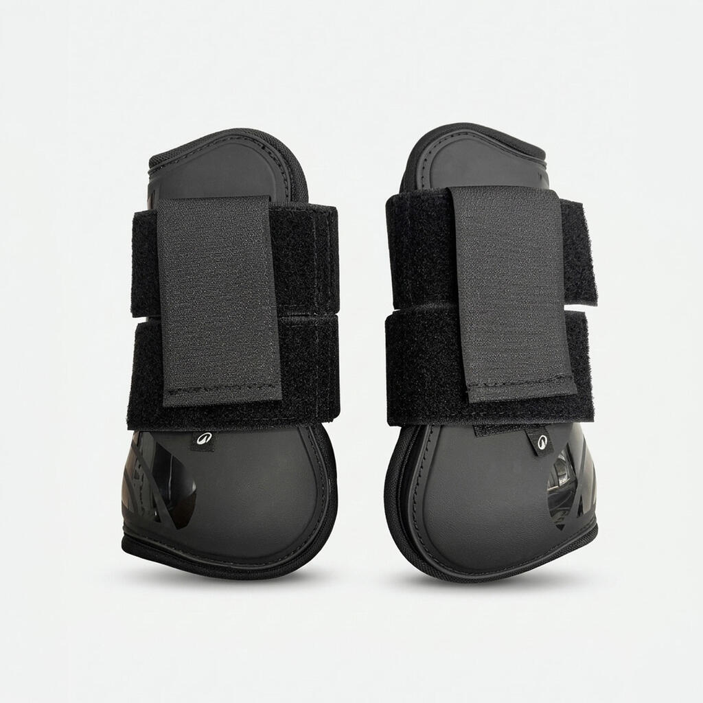 Crni štitnici tetiva za konje i ponije 100