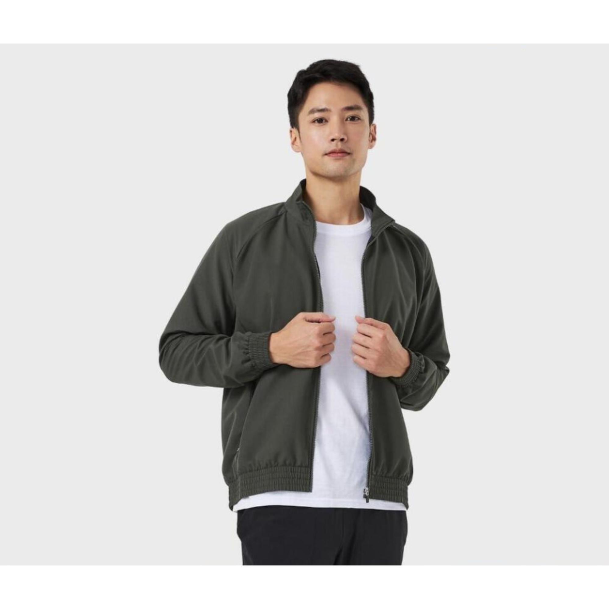 Men's Fitness Standard Breathable Jacket - Green