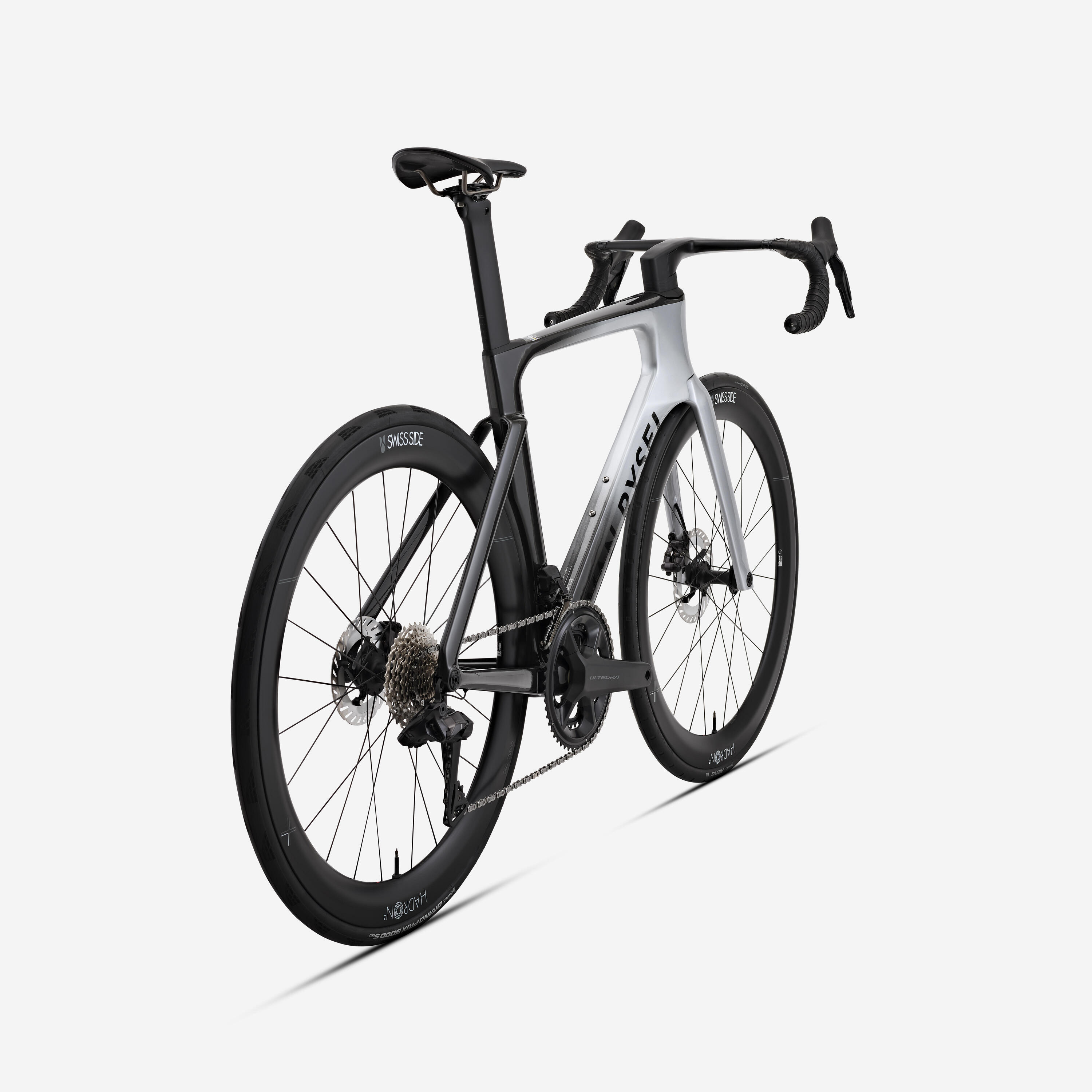 Bicicleta de Estrada Shimano ULTEGRA DI2 2x12v Sensor Potência RCR-F Pro Cinza 3/17