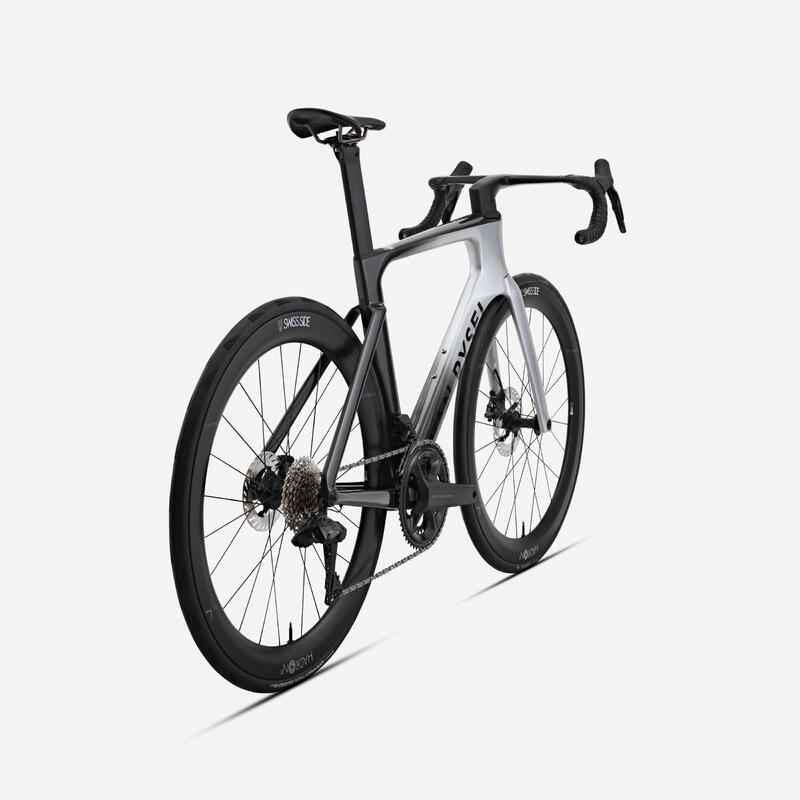 Bicicletă șosea Shimano Ultegra DI2 2x12v senzor de putere RCR-F Pro Gri